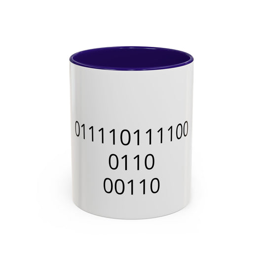 Binary Code Mug | Personalized Birthday Gift for Programmers