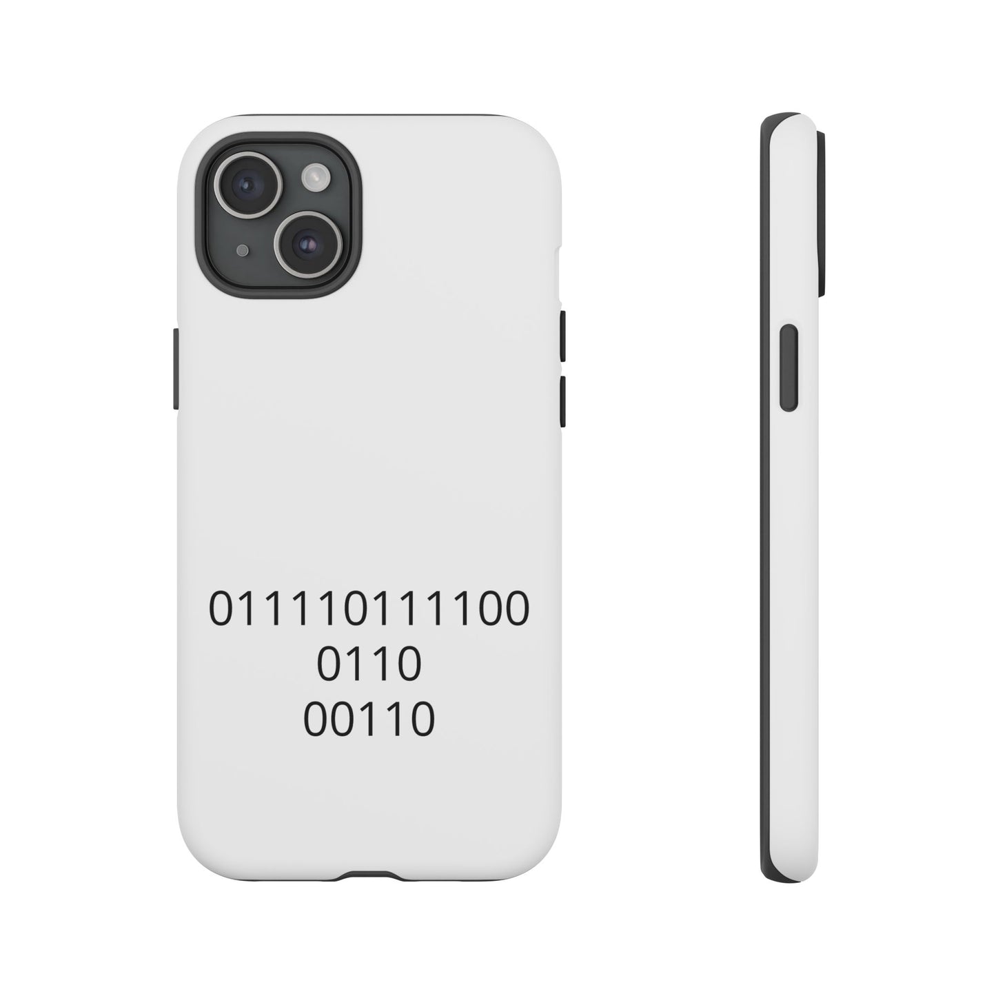 Binary Code Phone Case | Personalized Birthday Gift for Tech Lovers