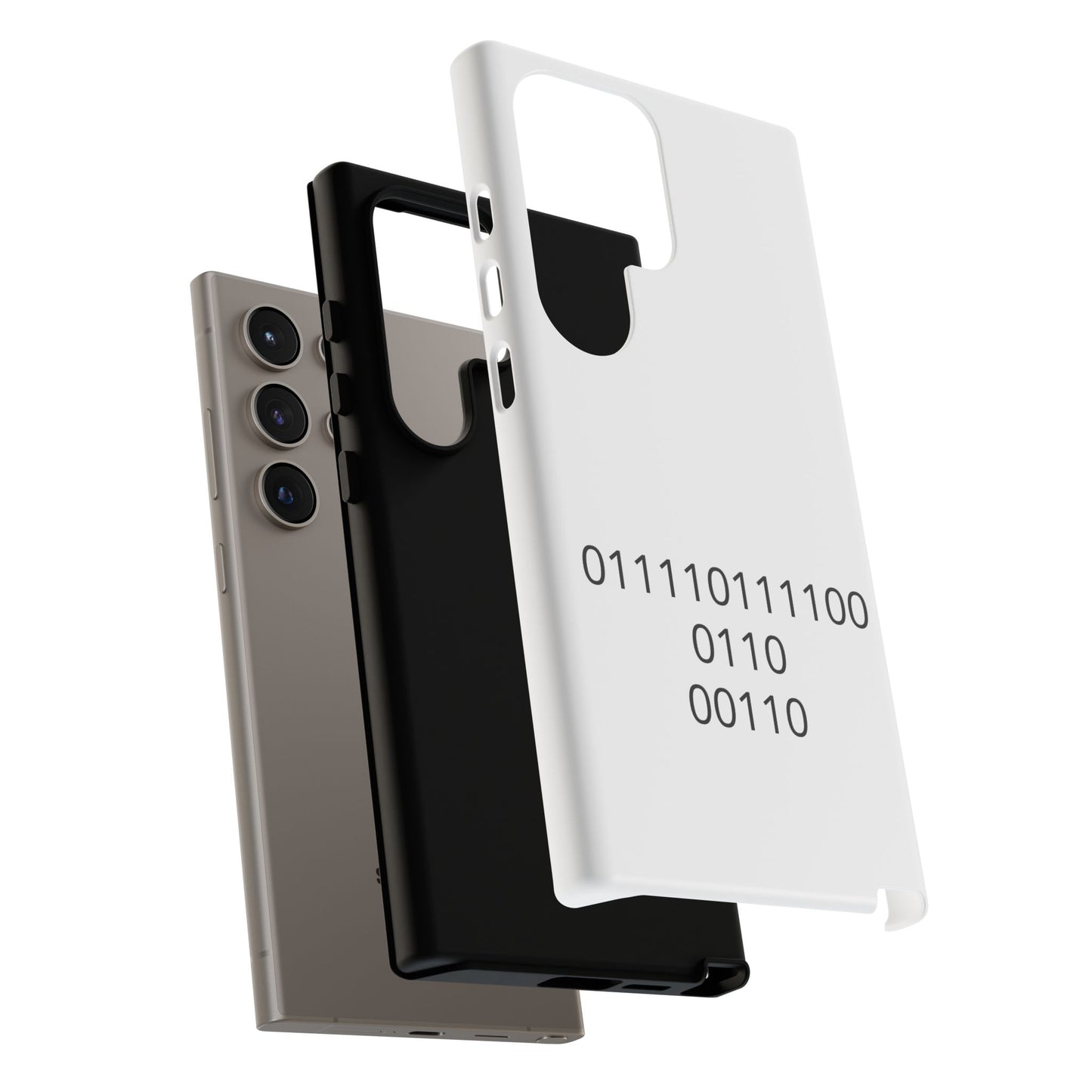 Binary Code Phone Case | Personalized Birthday Gift for Tech Lovers