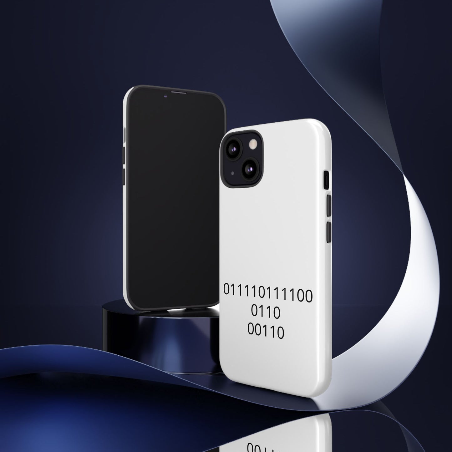 Binary Code Phone Case | Personalized Birthday Gift for Tech Lovers
