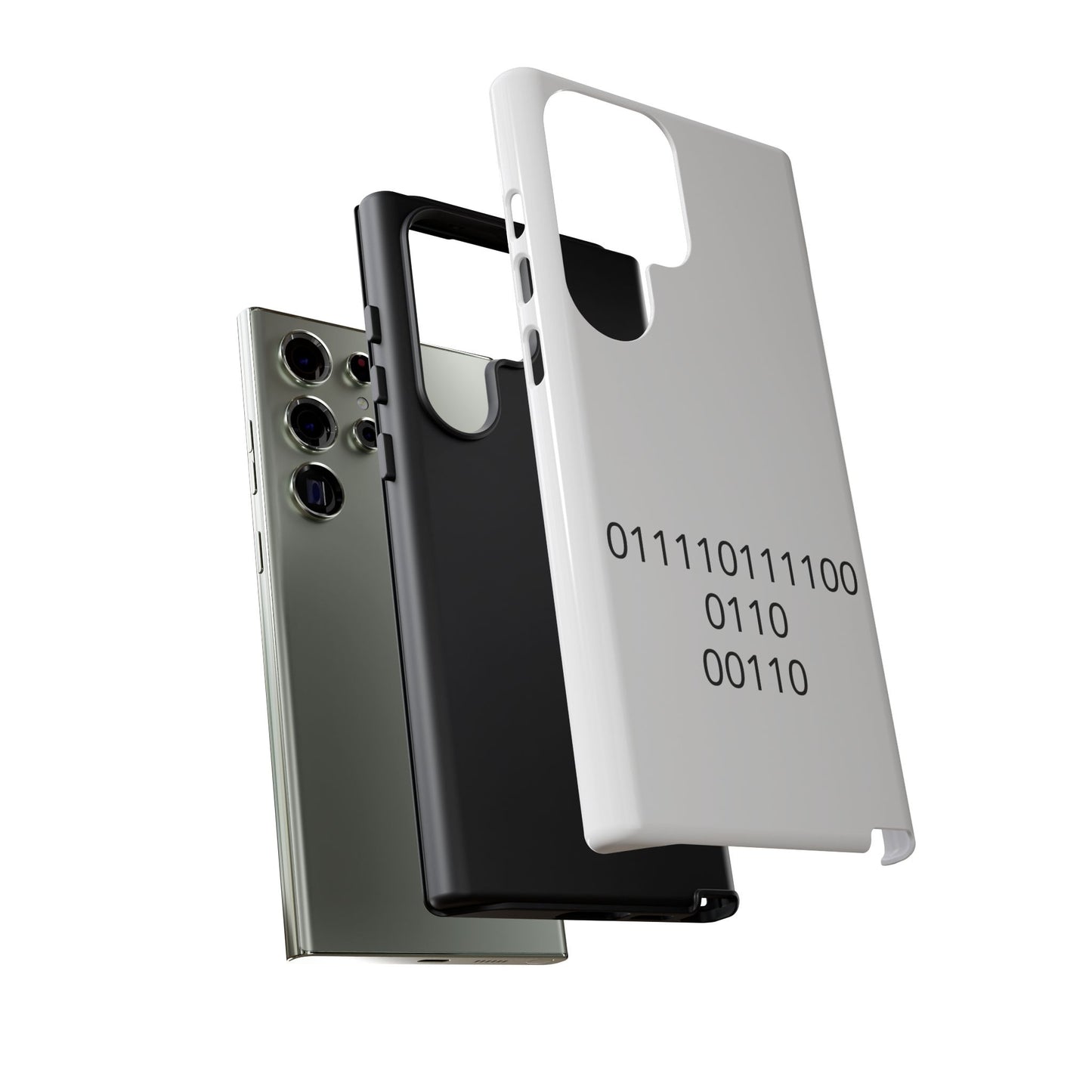 Binary Code Phone Case | Personalized Birthday Gift for Tech Lovers
