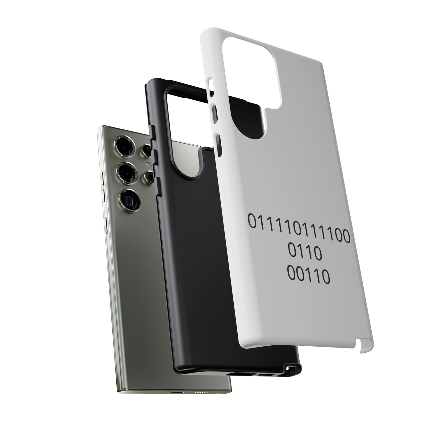 Binary Code Phone Case | Personalized Birthday Gift for Tech Lovers