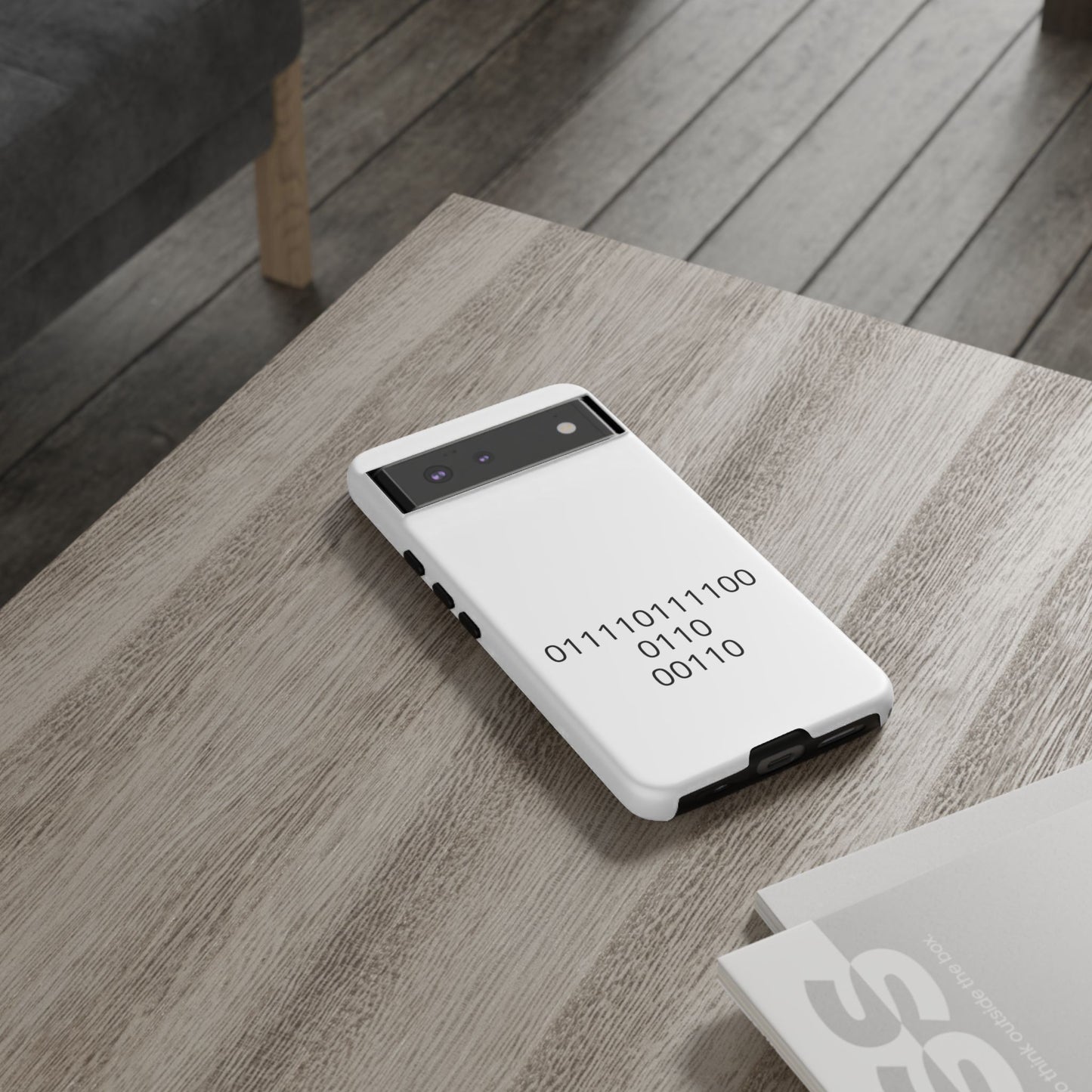 Binary Code Phone Case | Personalized Birthday Gift for Tech Lovers