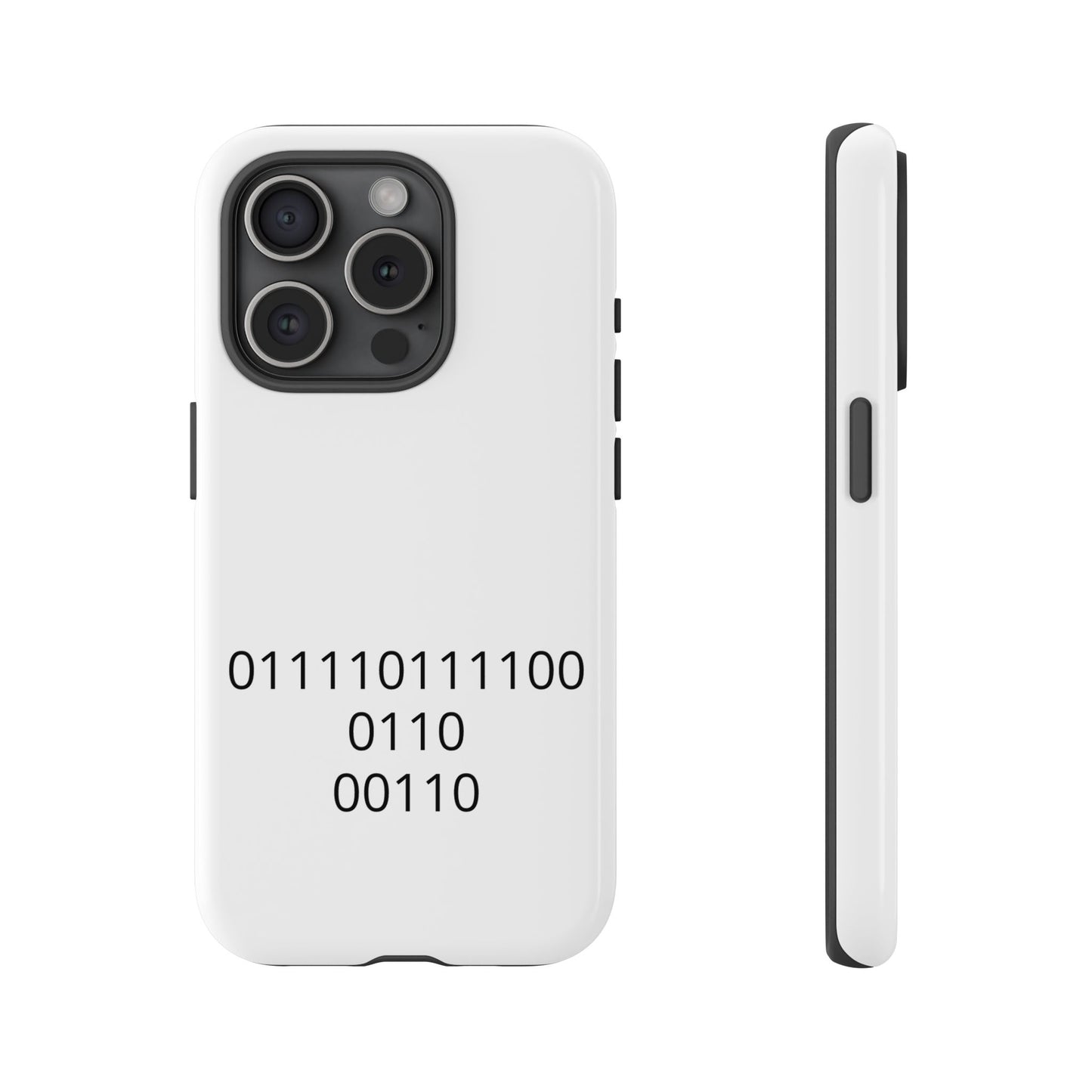 Binary Code Phone Case | Personalized Birthday Gift for Tech Lovers