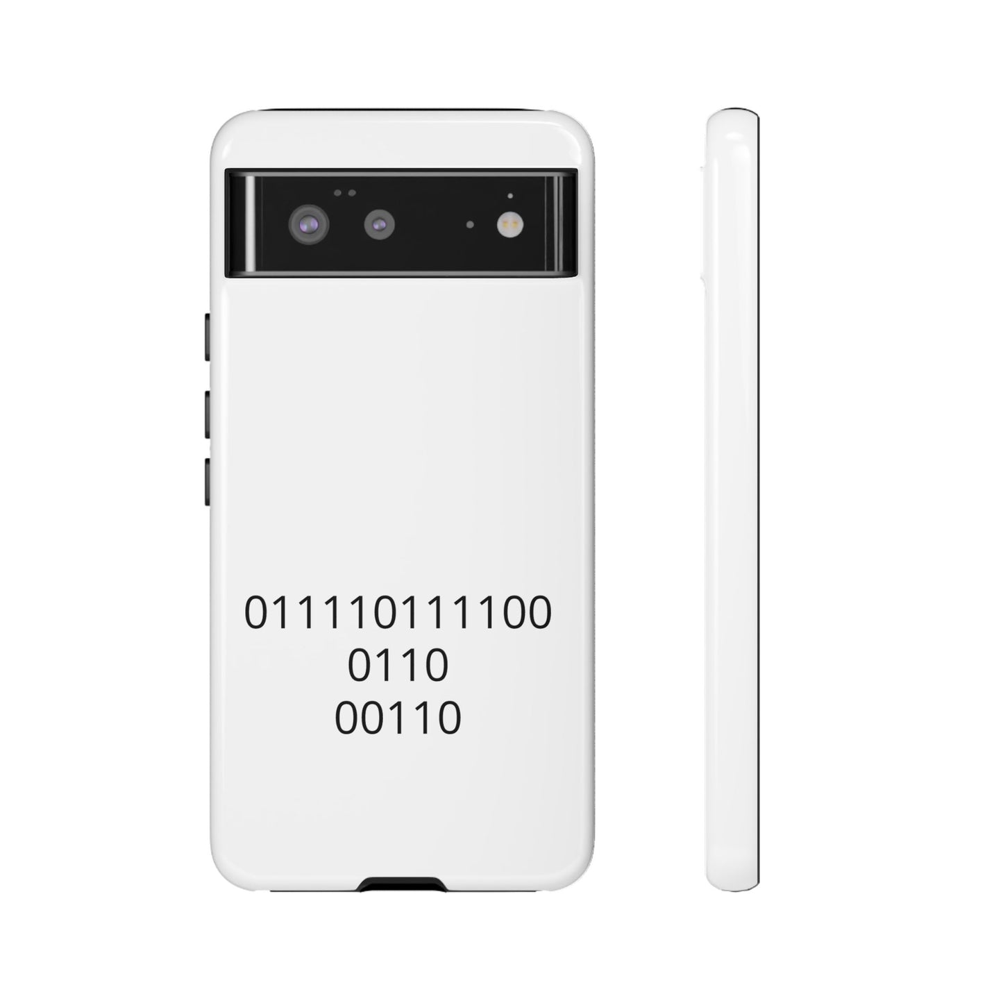 Binary Code Phone Case | Personalized Birthday Gift for Tech Lovers