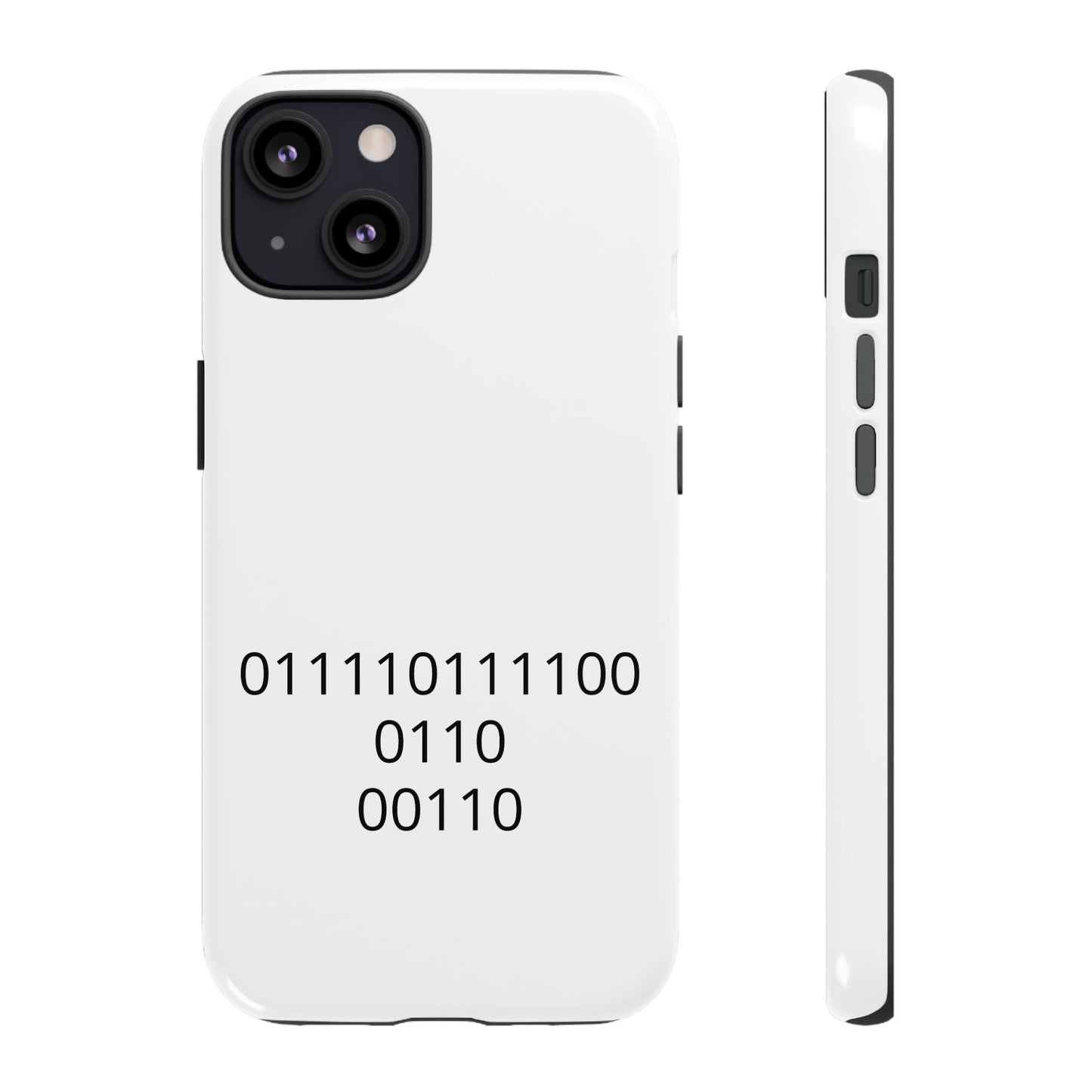 Binary Code Phone Case | Personalized Birthday Gift for Tech Lovers