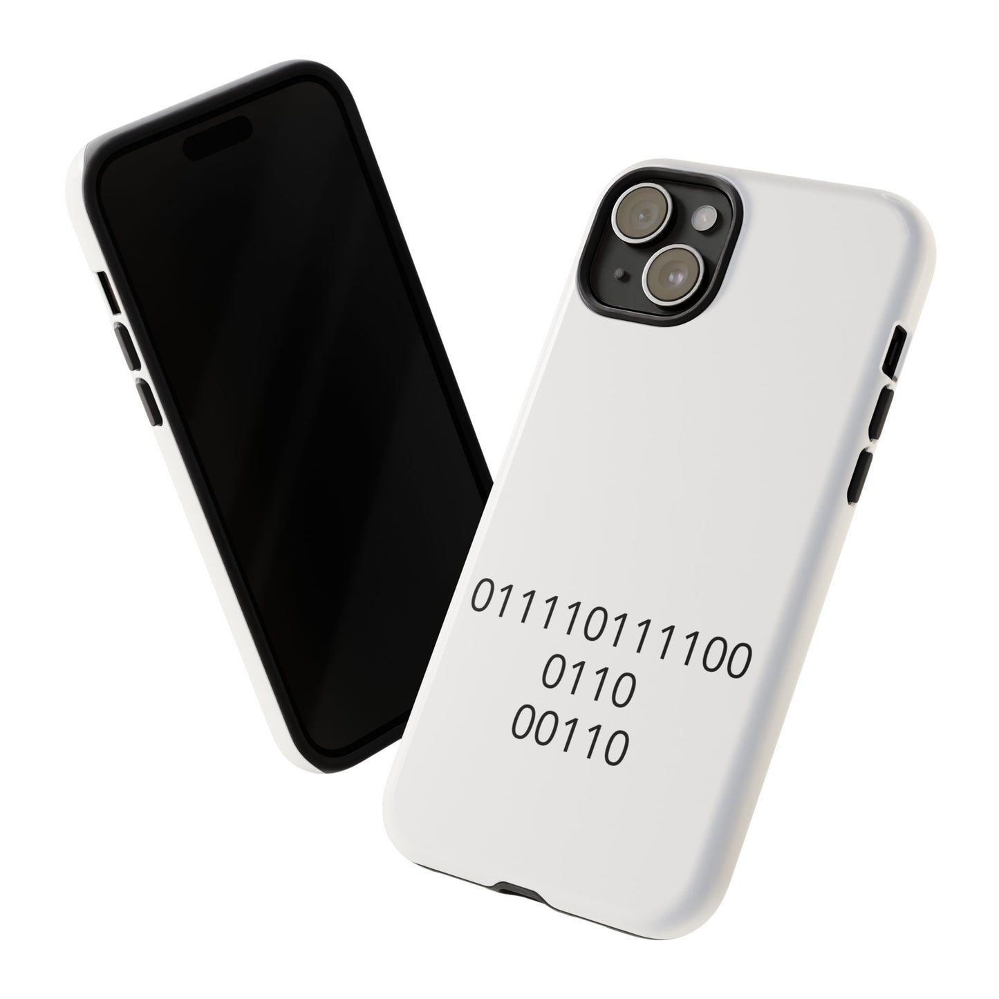 Binary Code Phone Case | Personalized Birthday Gift for Tech Lovers