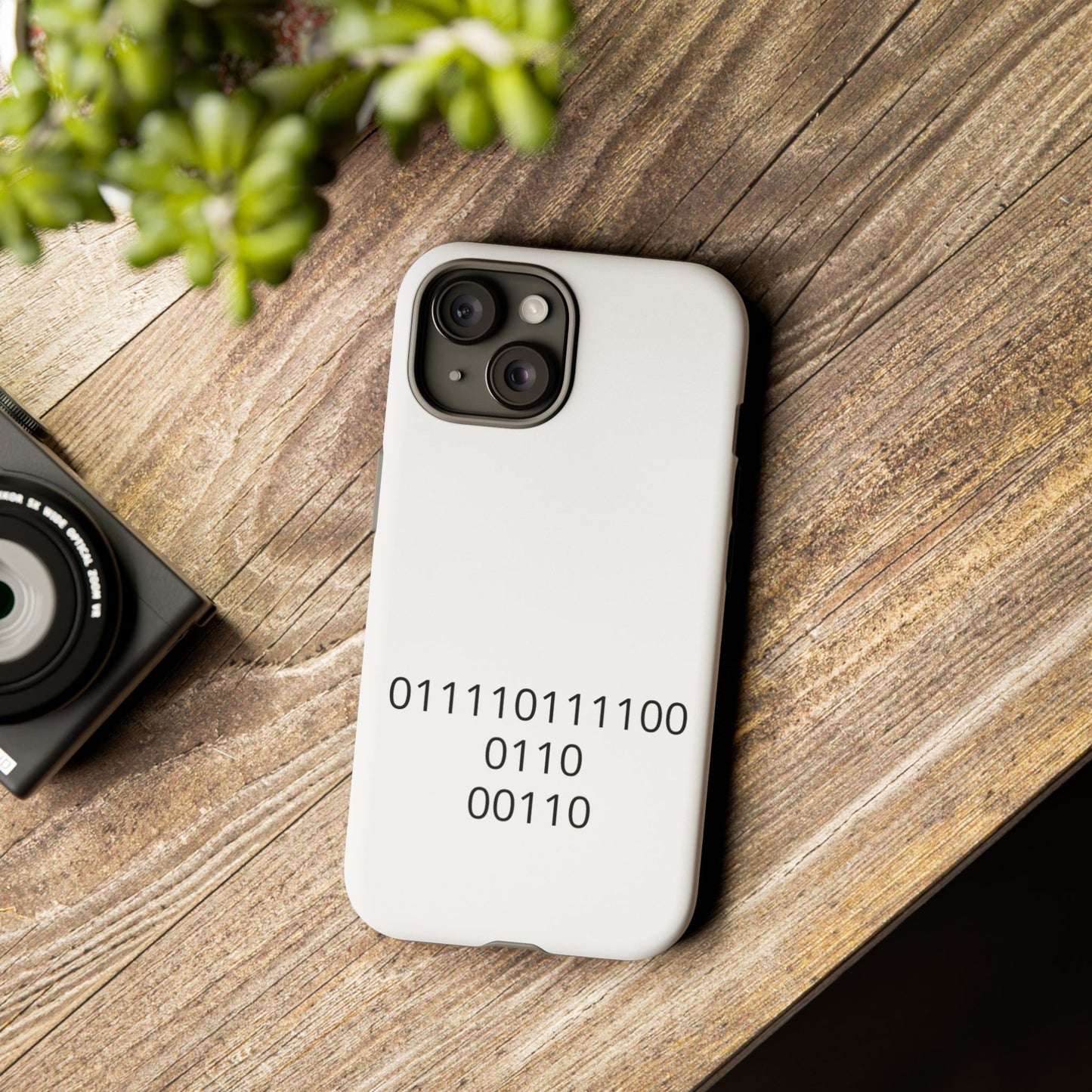 Binary Code Phone Case | Personalized Birthday Gift for Tech Lovers