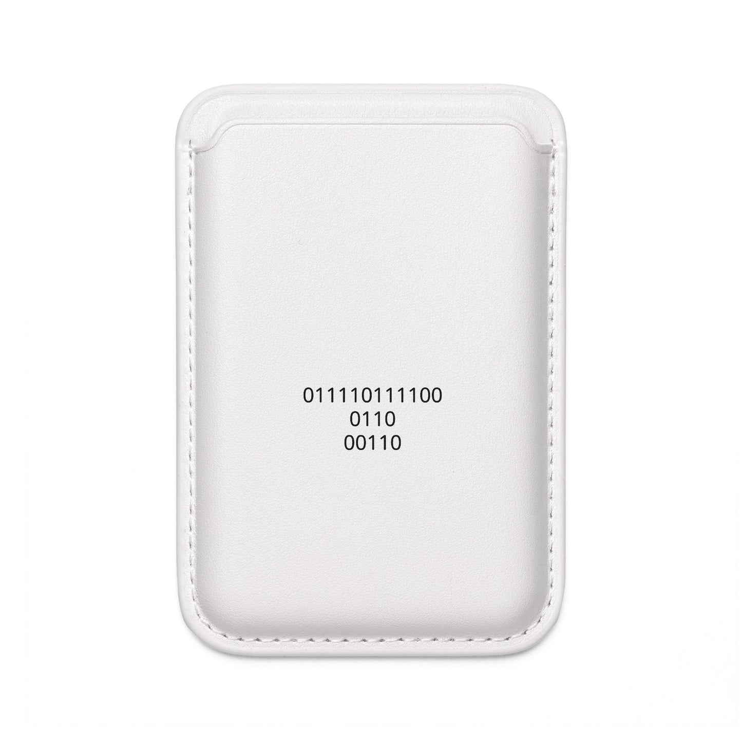 Binary Code MagSafe Card Wallet | Personalized Gift for Programmers