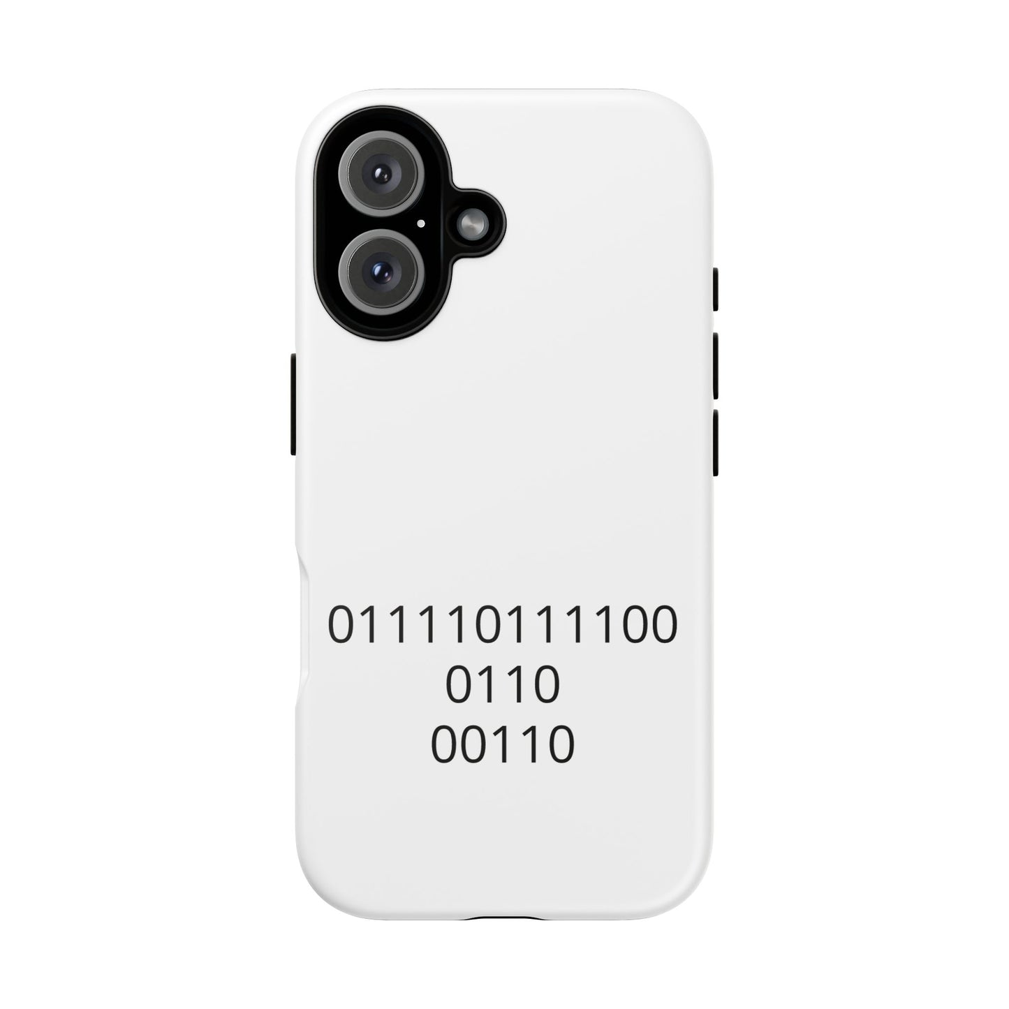 Binary Code Phone Case | Personalized Birthday Gift for Tech Lovers