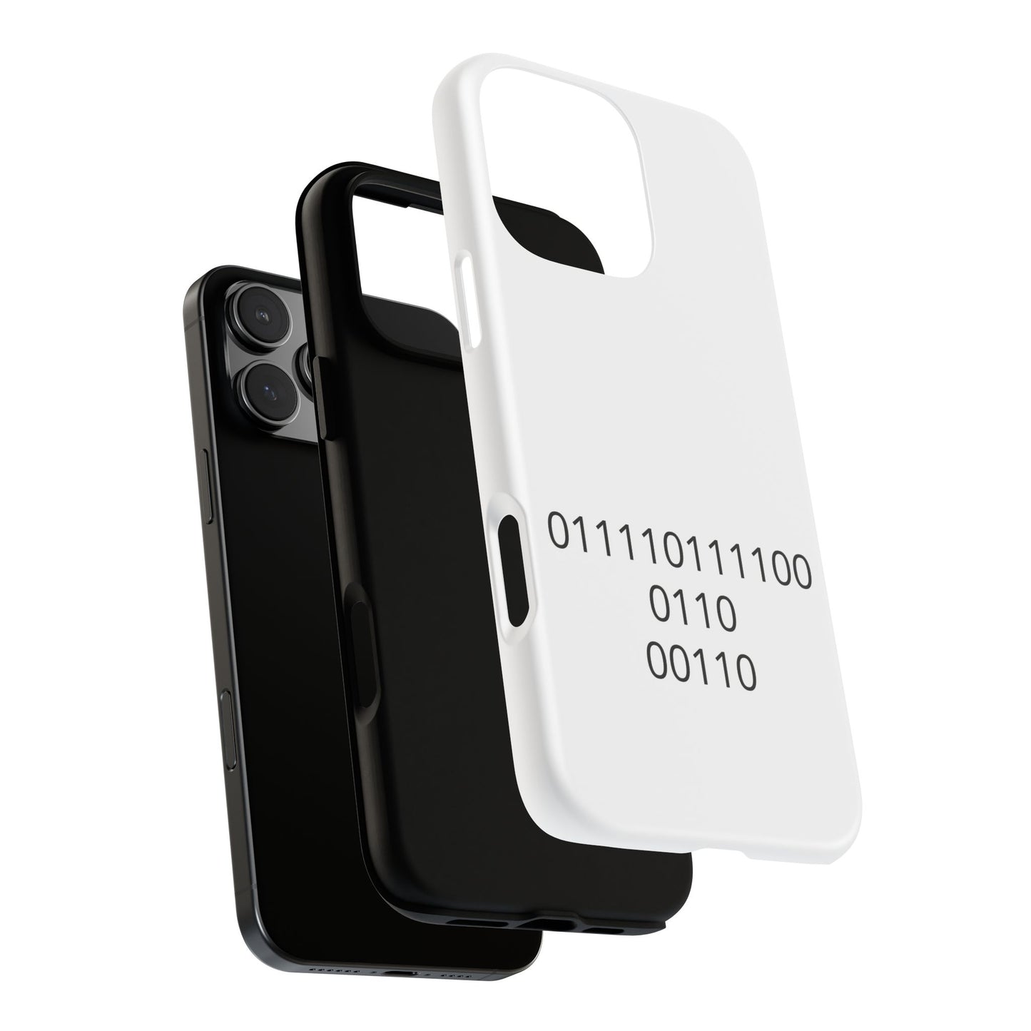 Binary Code Phone Case | Personalized Birthday Gift for Tech Lovers