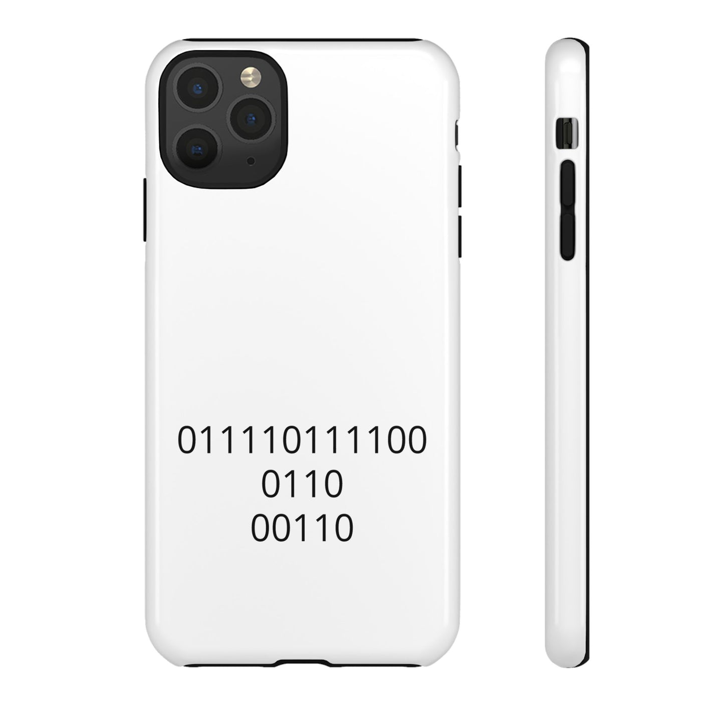 Binary Code Phone Case | Personalized Birthday Gift for Tech Lovers
