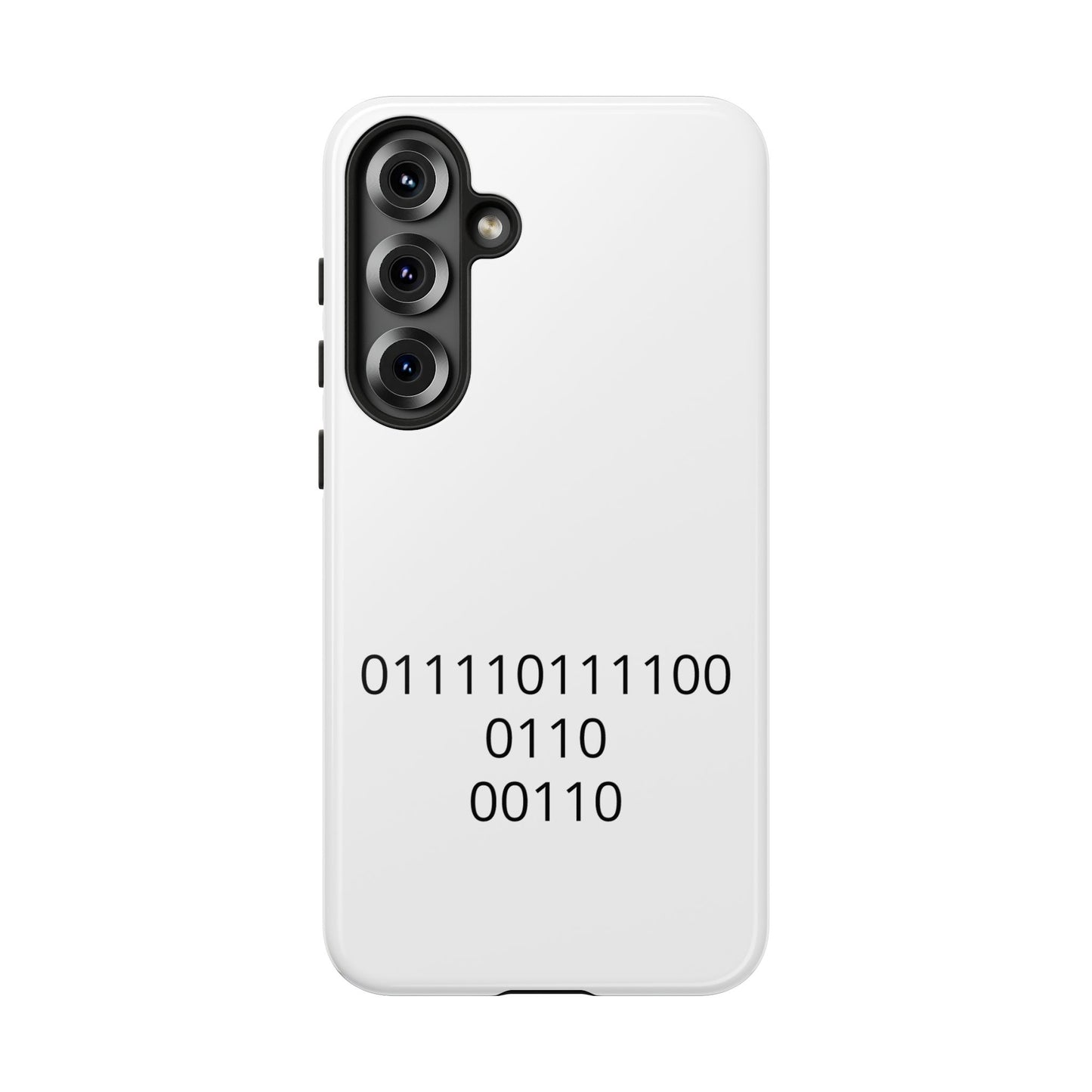Binary Code Phone Case | Personalized Birthday Gift for Tech Lovers