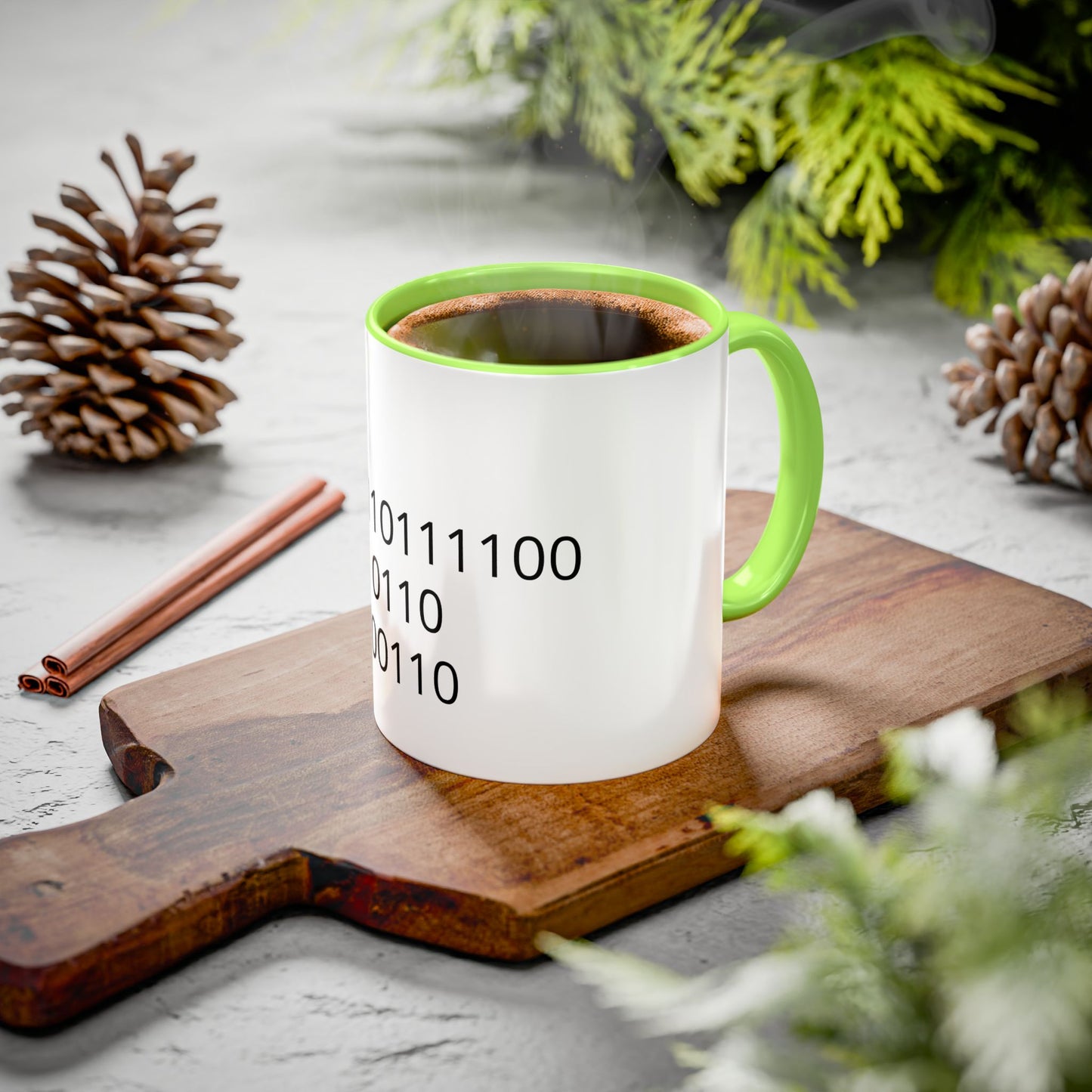 Binary Code Mug | Personalized Birthday Gift for Programmers