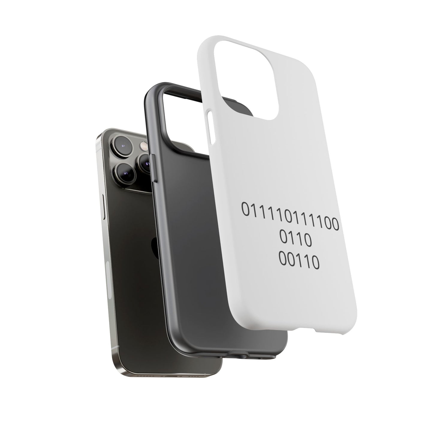 Binary Code Phone Case | Personalized Birthday Gift for Tech Lovers