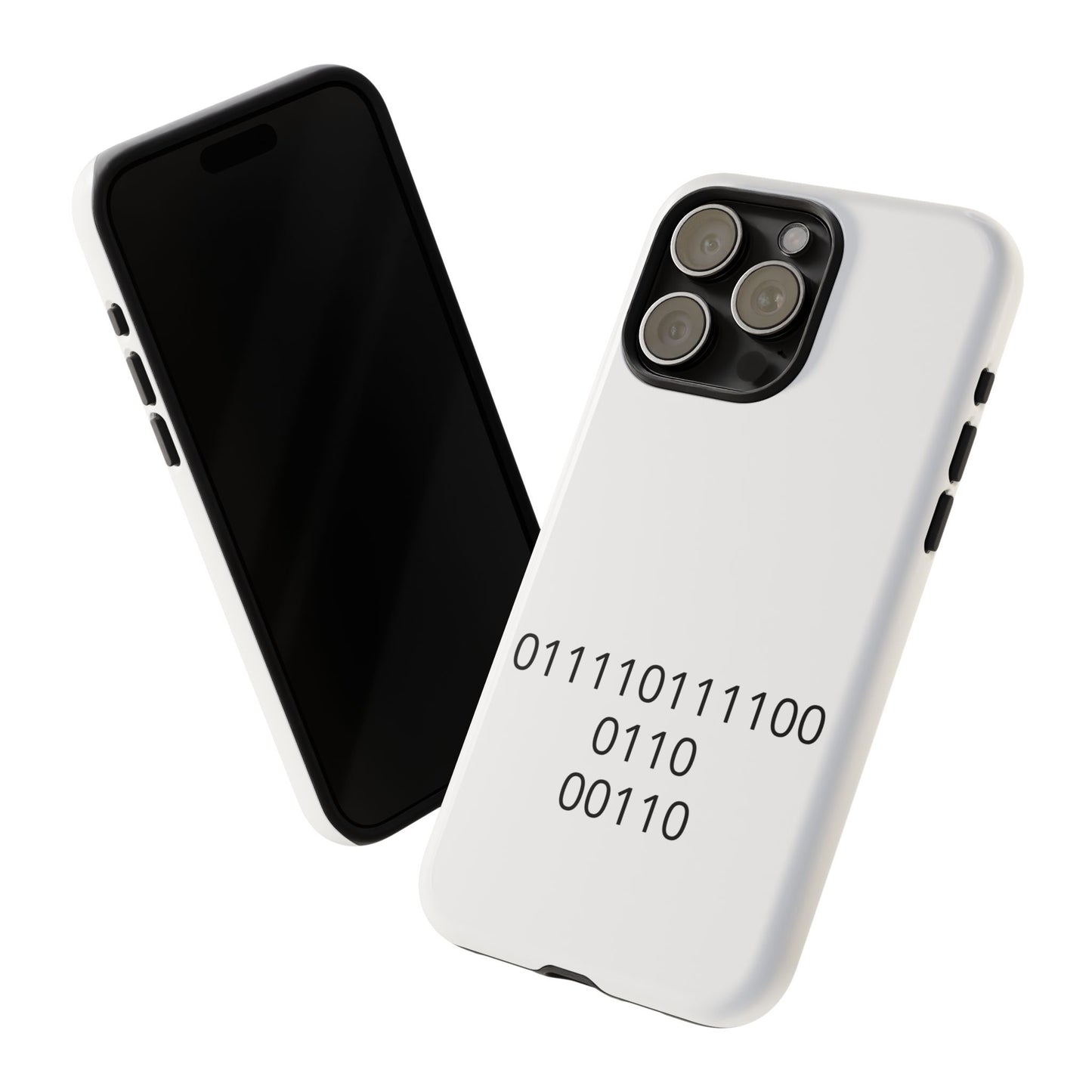 Binary Code Phone Case | Personalized Birthday Gift for Tech Lovers