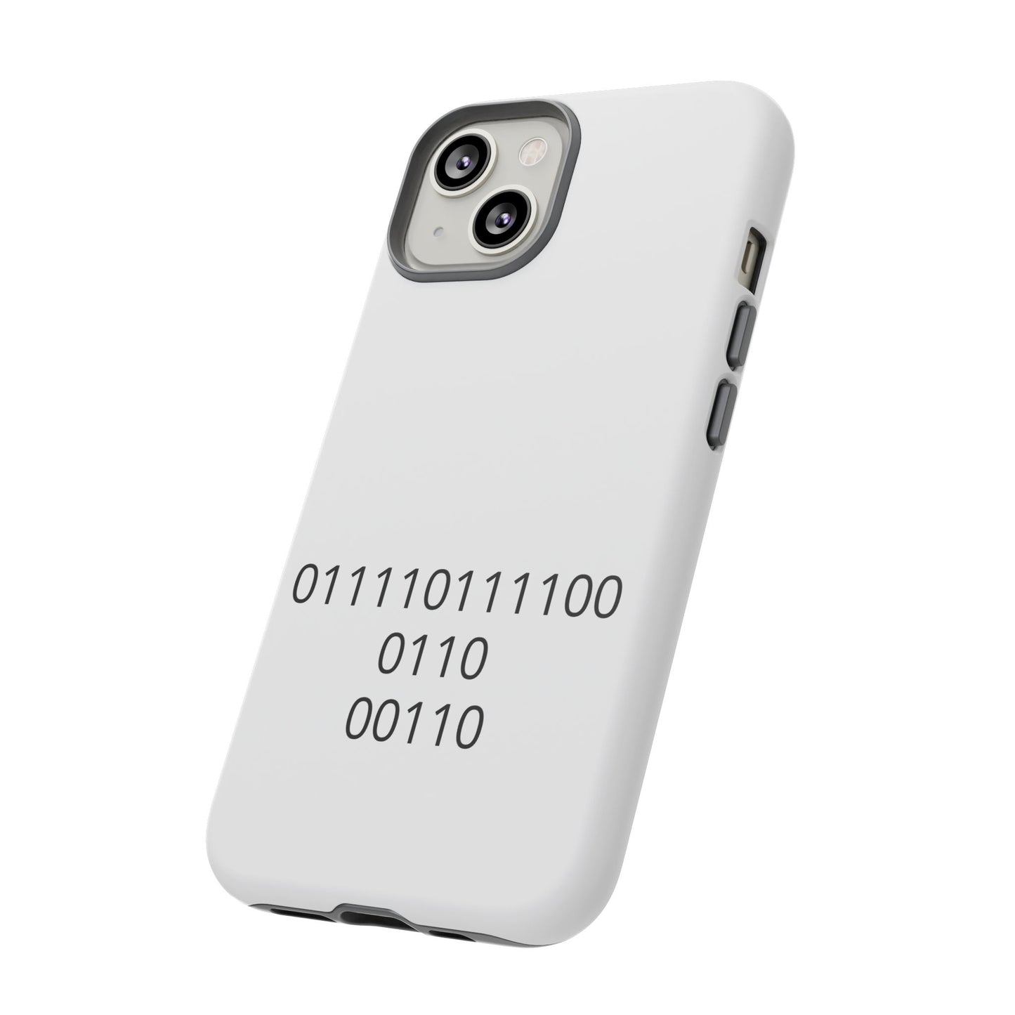 Binary Code Phone Case | Personalized Birthday Gift for Tech Lovers