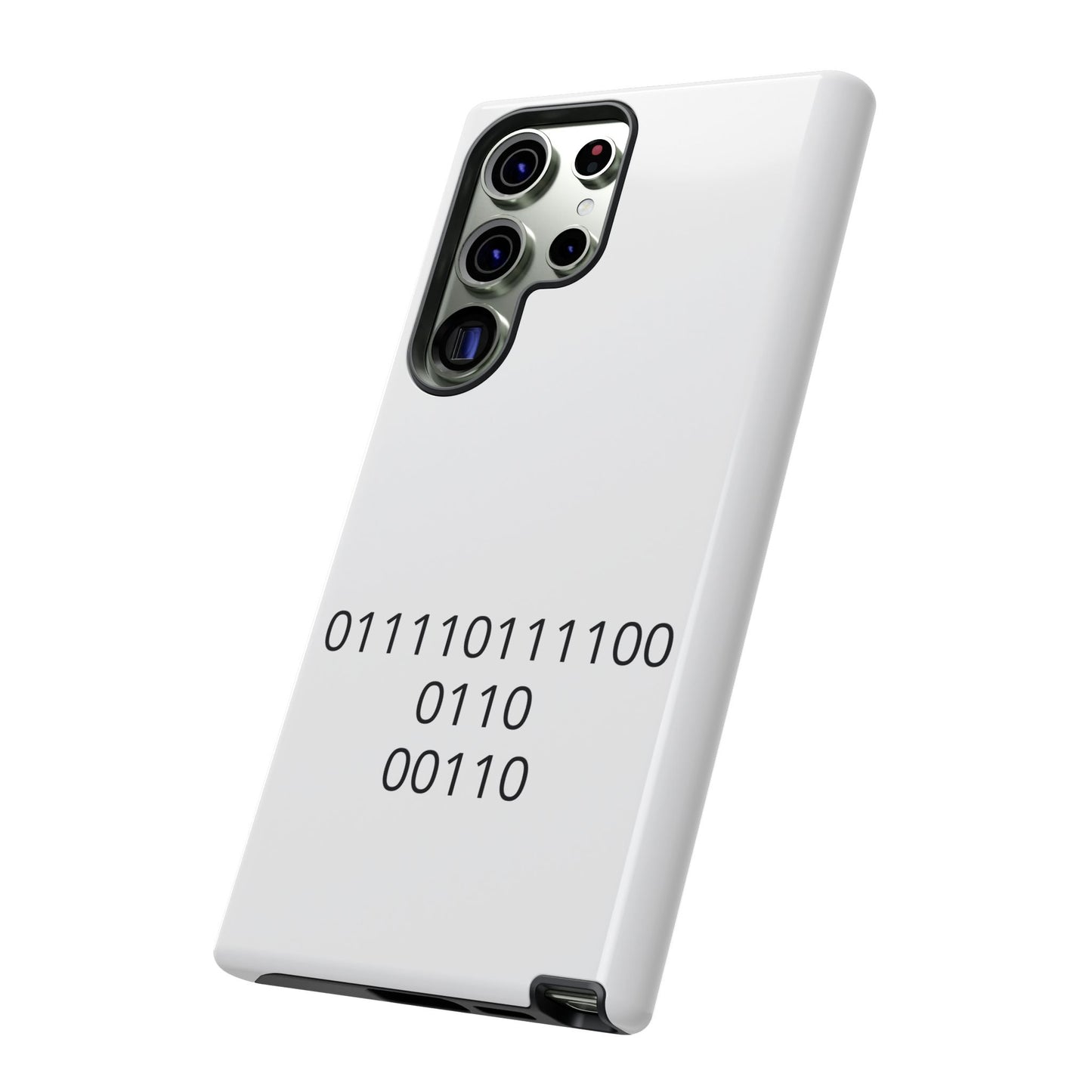 Binary Code Phone Case | Personalized Birthday Gift for Tech Lovers