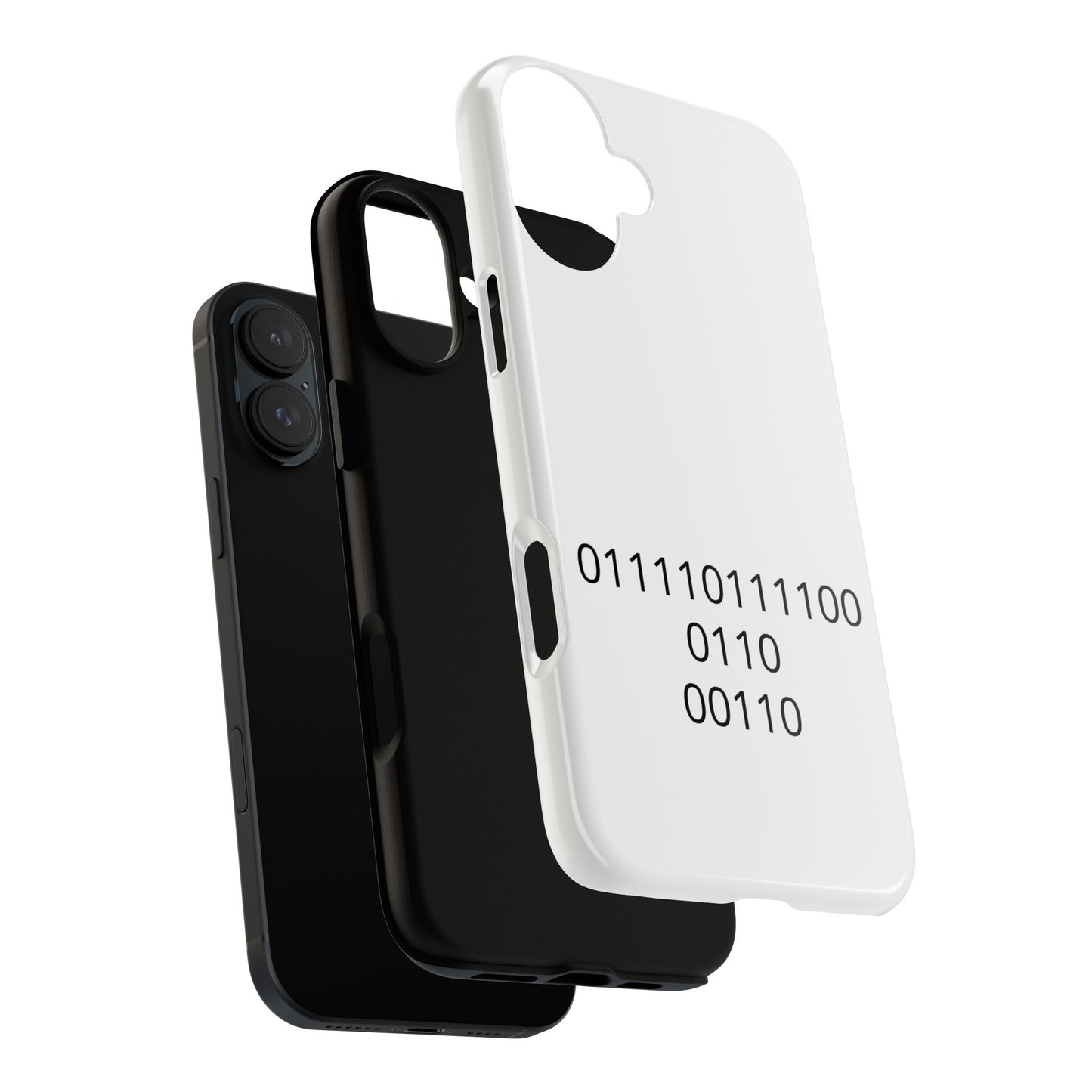 Binary Code Phone Case | Personalized Birthday Gift for Tech Lovers