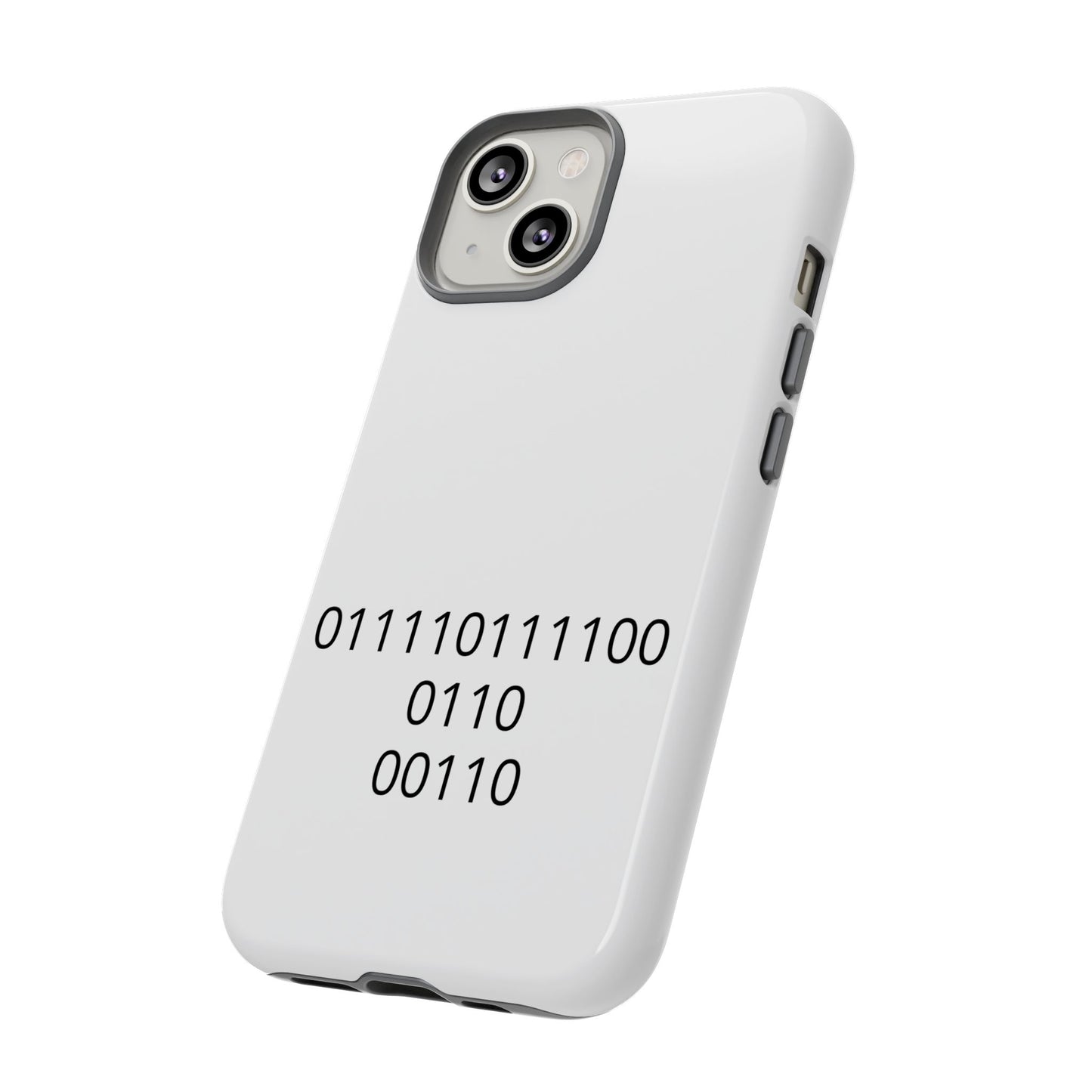 Binary Code Phone Case | Personalized Birthday Gift for Tech Lovers
