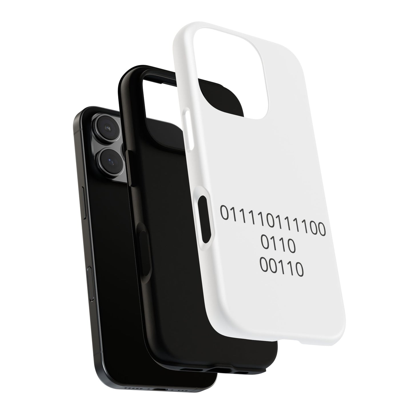 Binary Code Phone Case | Personalized Birthday Gift for Tech Lovers