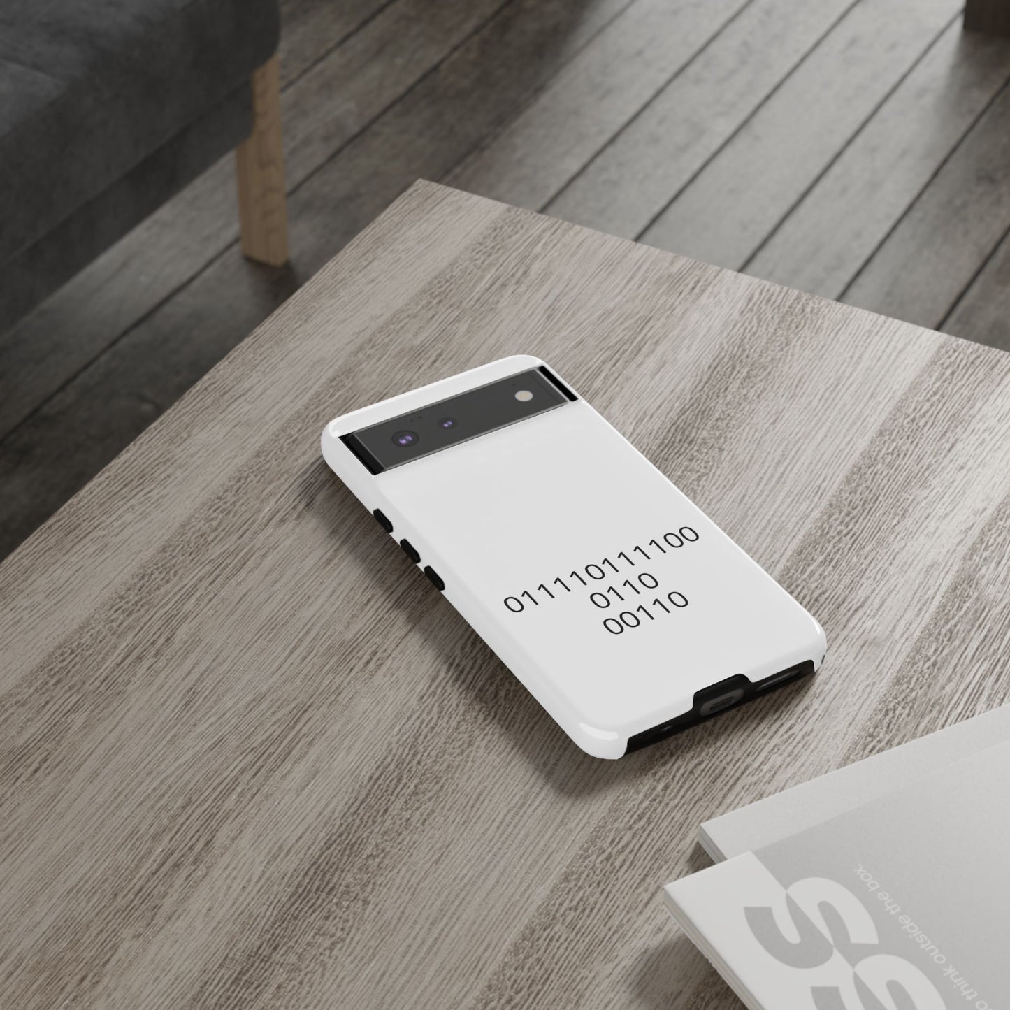 Binary Code Phone Case | Personalized Birthday Gift for Tech Lovers