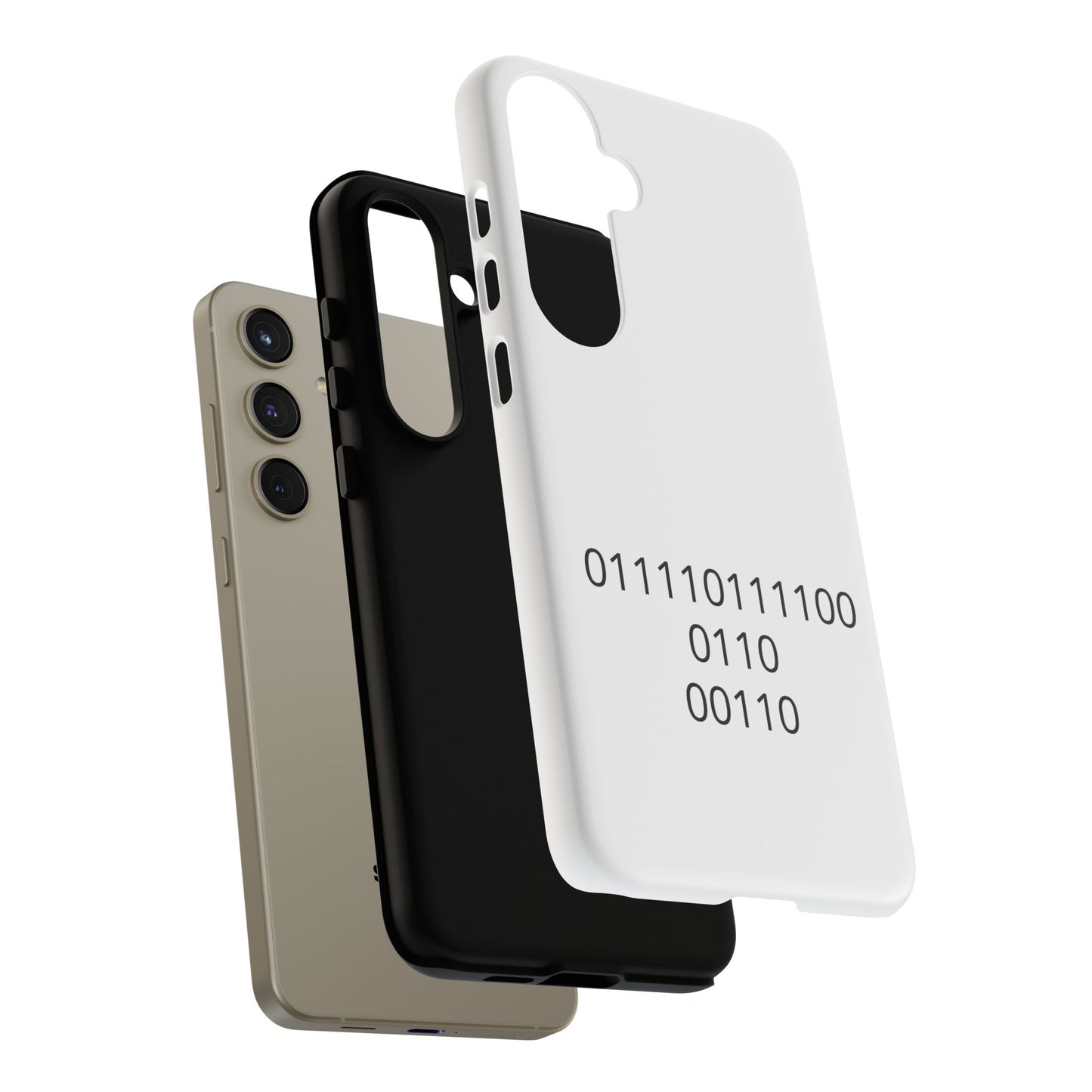 Binary Code Phone Case | Personalized Birthday Gift for Tech Lovers