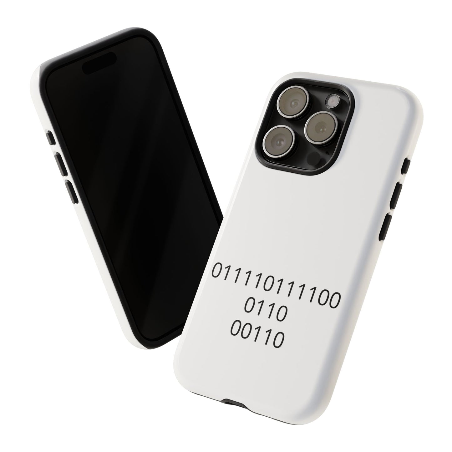 Binary Code Phone Case | Personalized Birthday Gift for Tech Lovers
