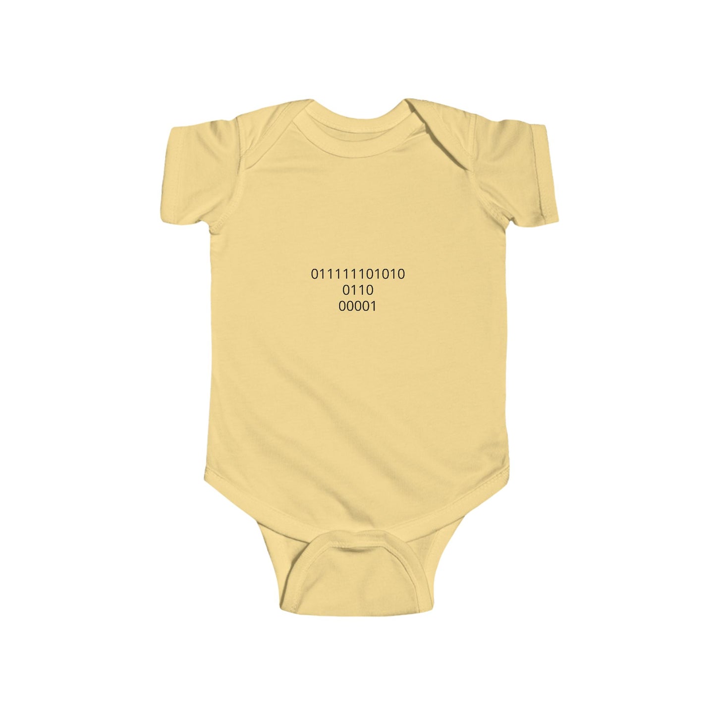 Binary Code Baby Onesie | Personalized Newborn Gift