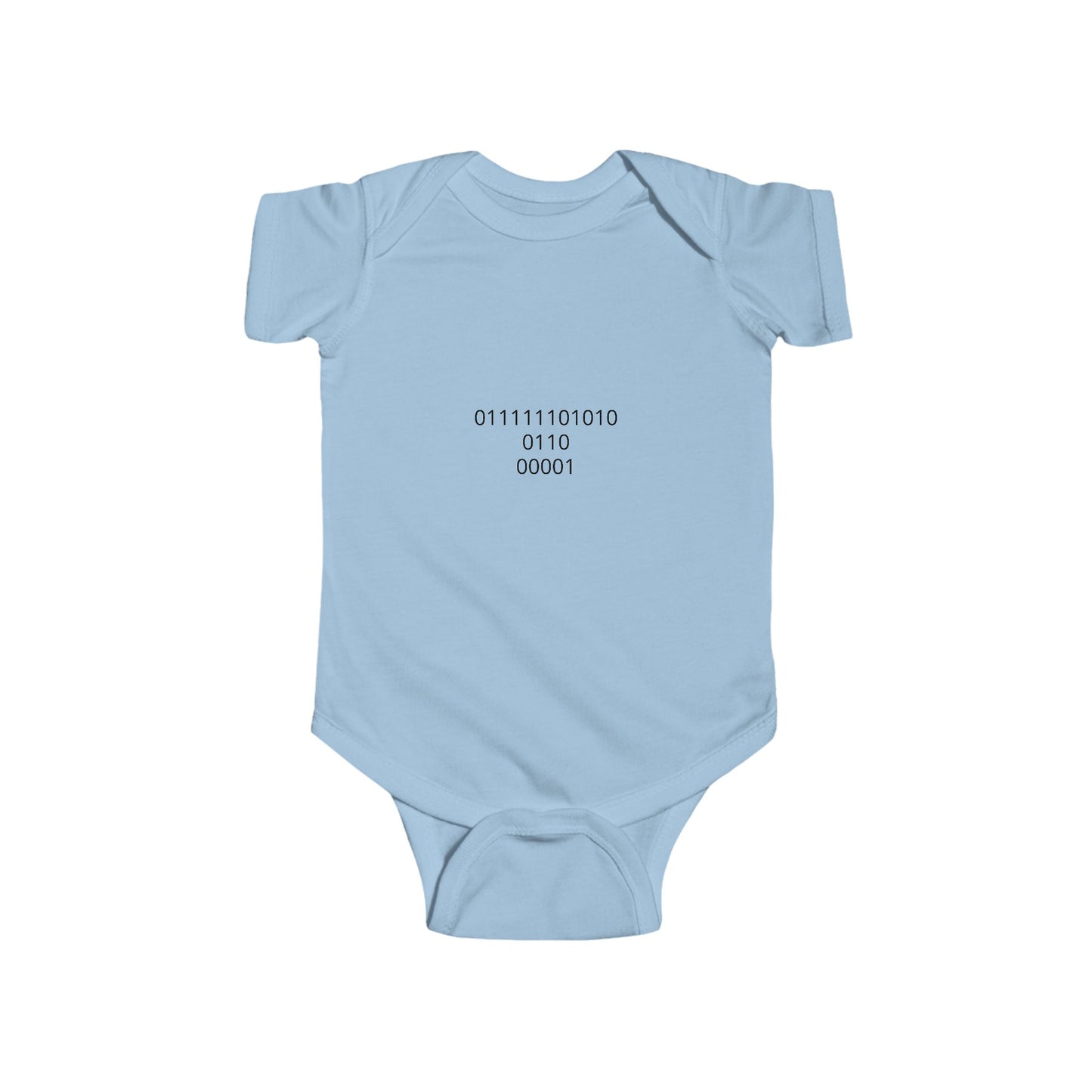 Binary Code Baby Onesie | Personalized Newborn Gift