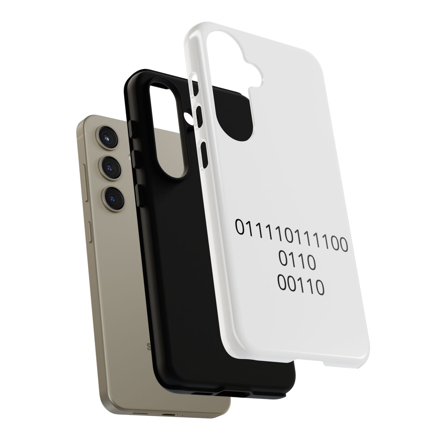 Binary Code Phone Case | Personalized Birthday Gift for Tech Lovers