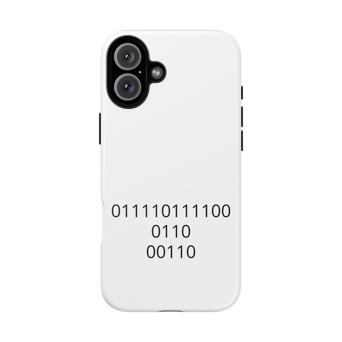Binary Code Phone Case | Personalized Birthday Gift for Tech Lovers