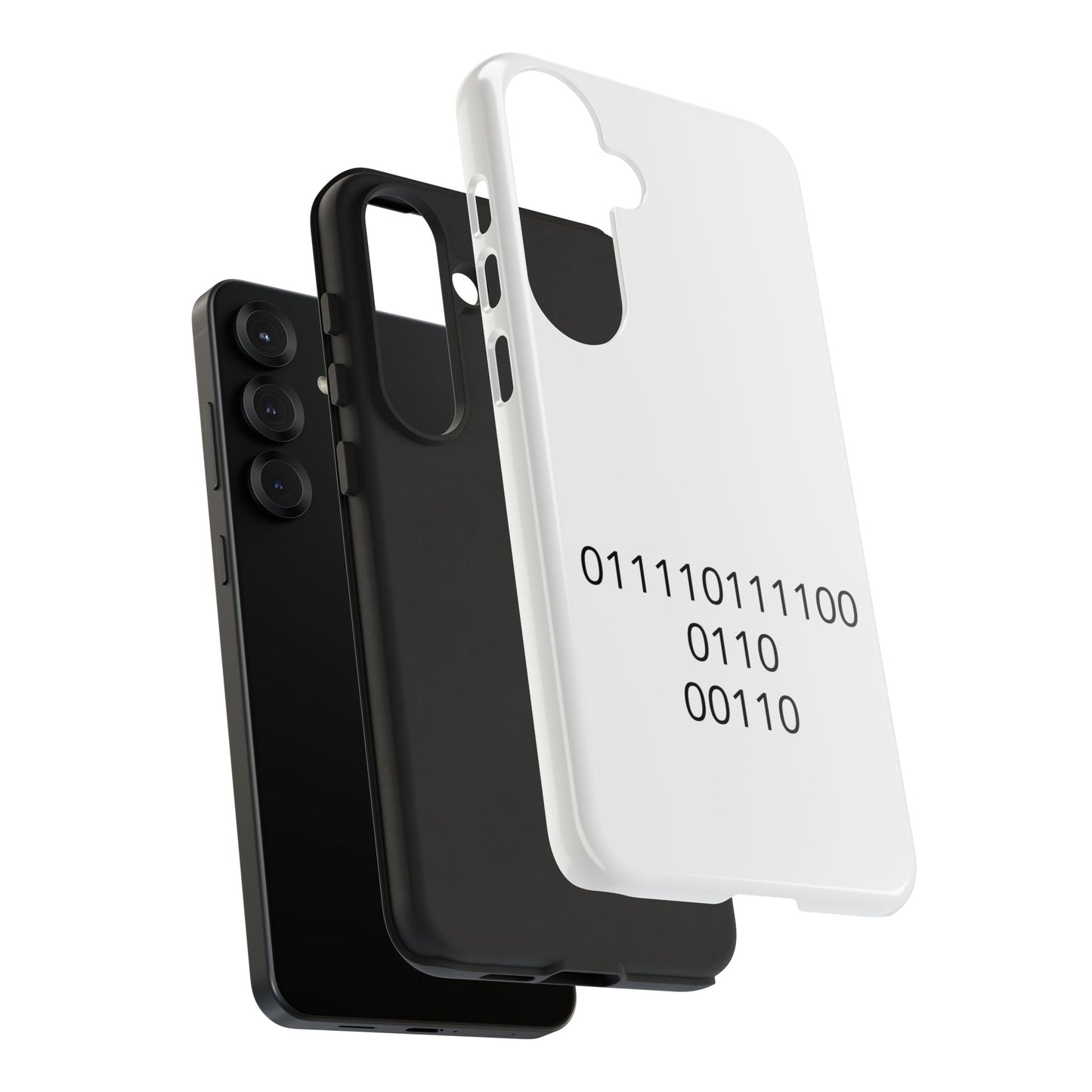 Binary Code Phone Case | Personalized Birthday Gift for Tech Lovers