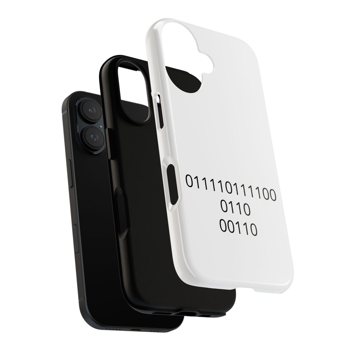 Binary Code Phone Case | Personalized Birthday Gift for Tech Lovers