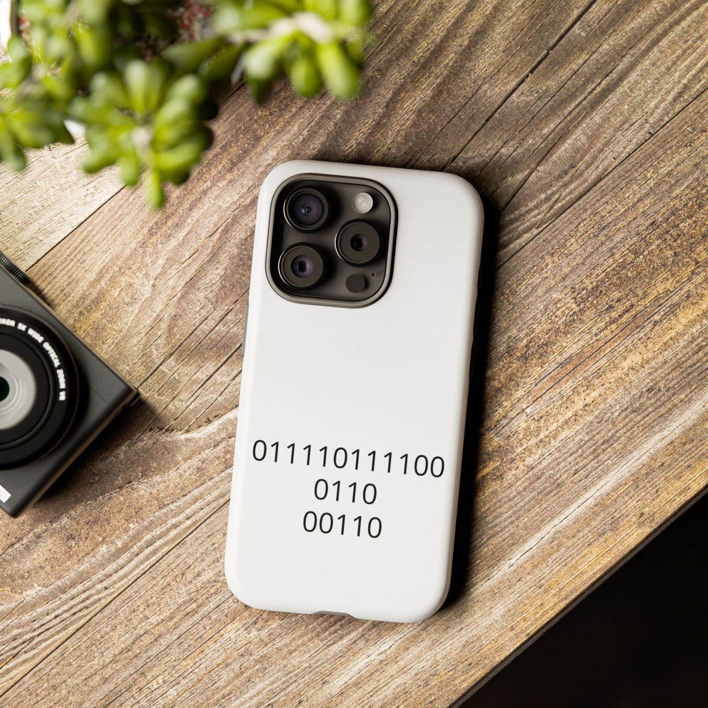 Binary Code Phone Case | Personalized Birthday Gift for Tech Lovers