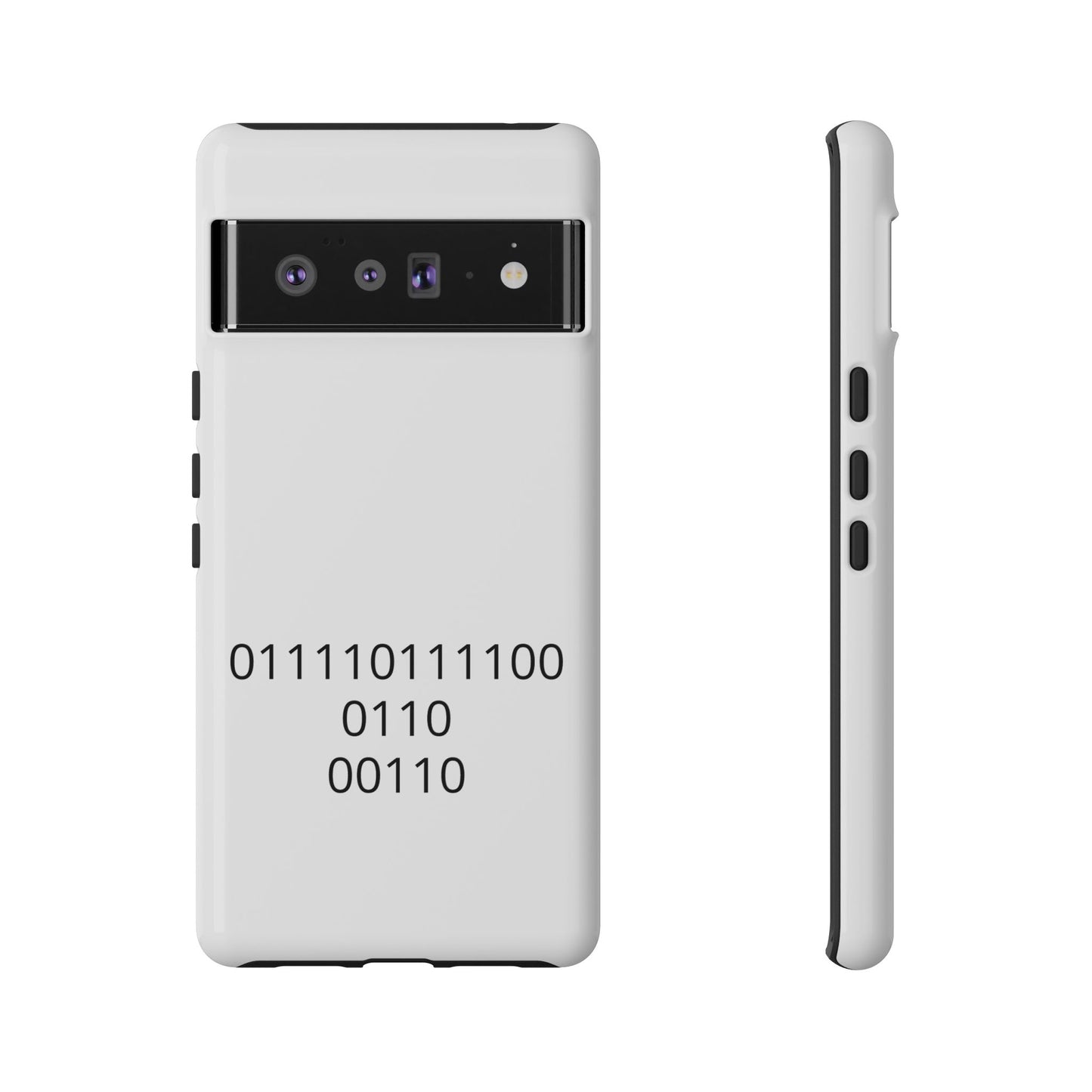 Binary Code Phone Case | Personalized Birthday Gift for Tech Lovers