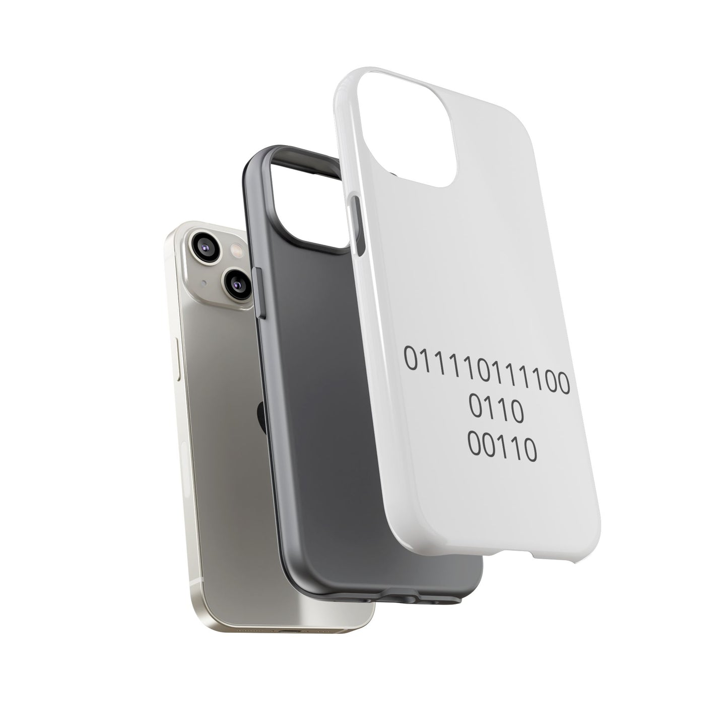 Binary Code Phone Case | Personalized Birthday Gift for Tech Lovers