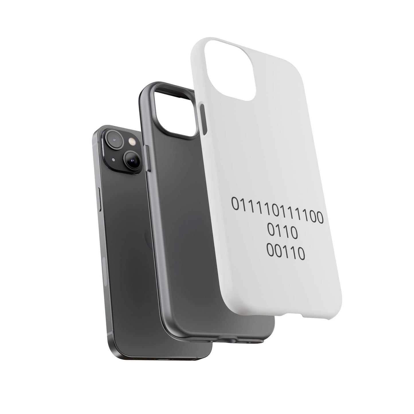 Binary Code Phone Case | Personalized Birthday Gift for Tech Lovers