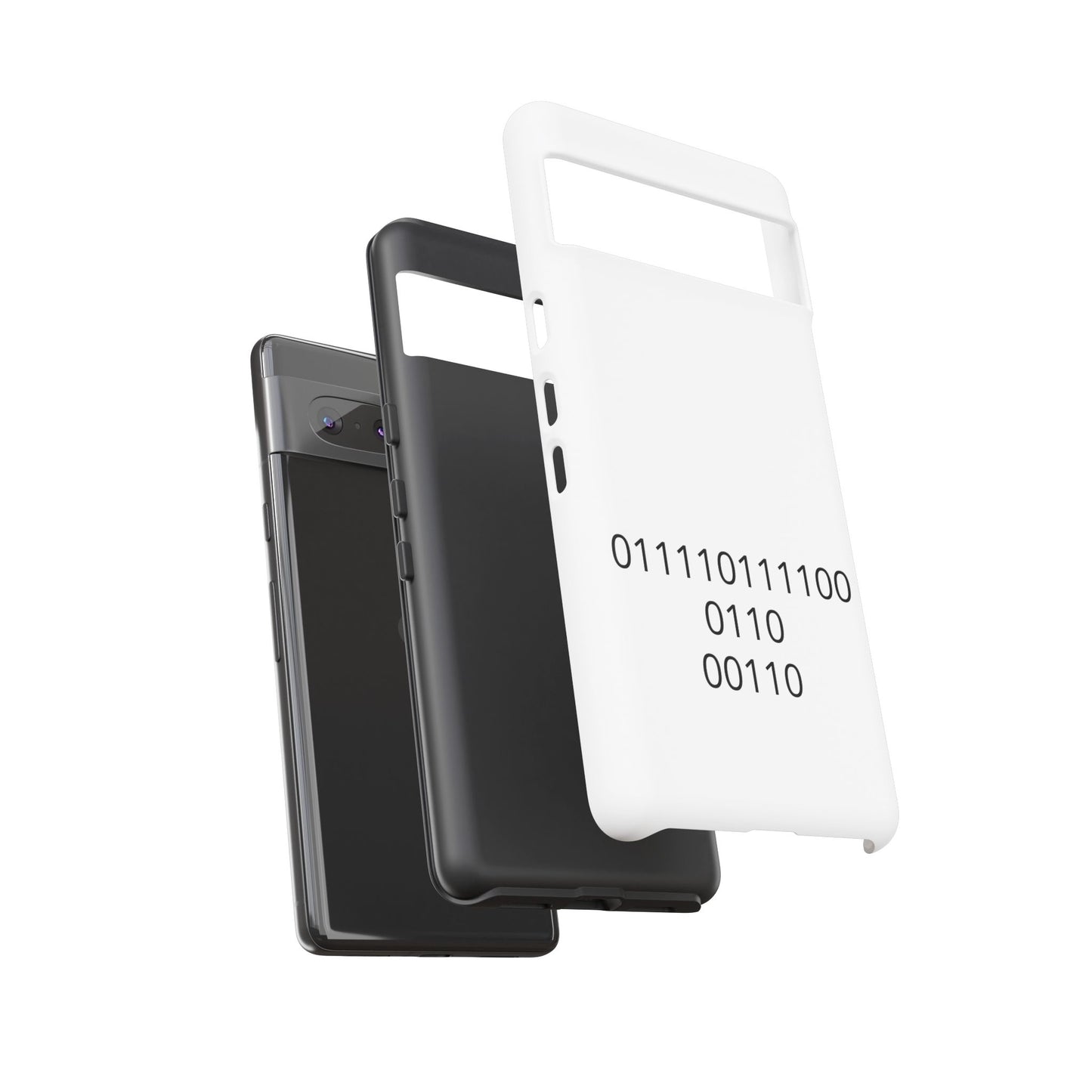 Binary Code Phone Case | Personalized Birthday Gift for Tech Lovers