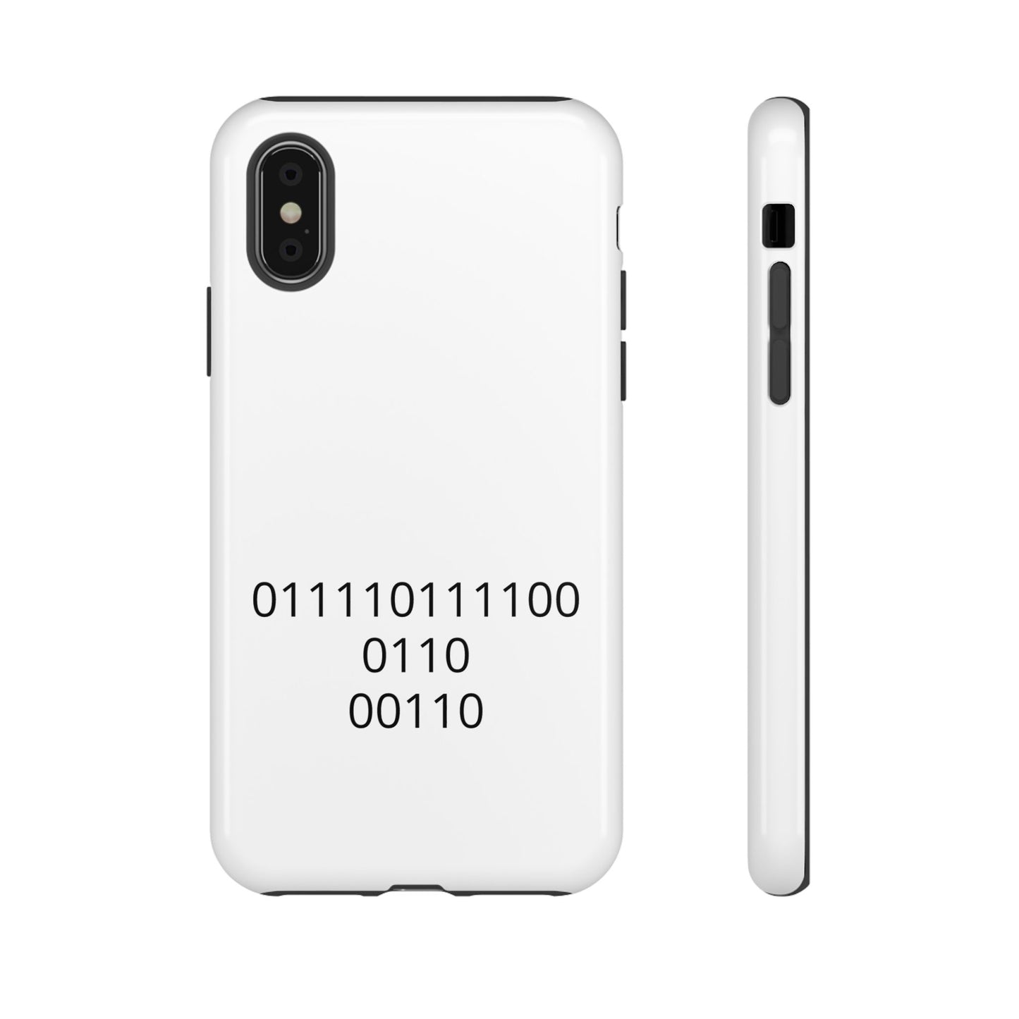 Binary Code Phone Case | Personalized Birthday Gift for Tech Lovers