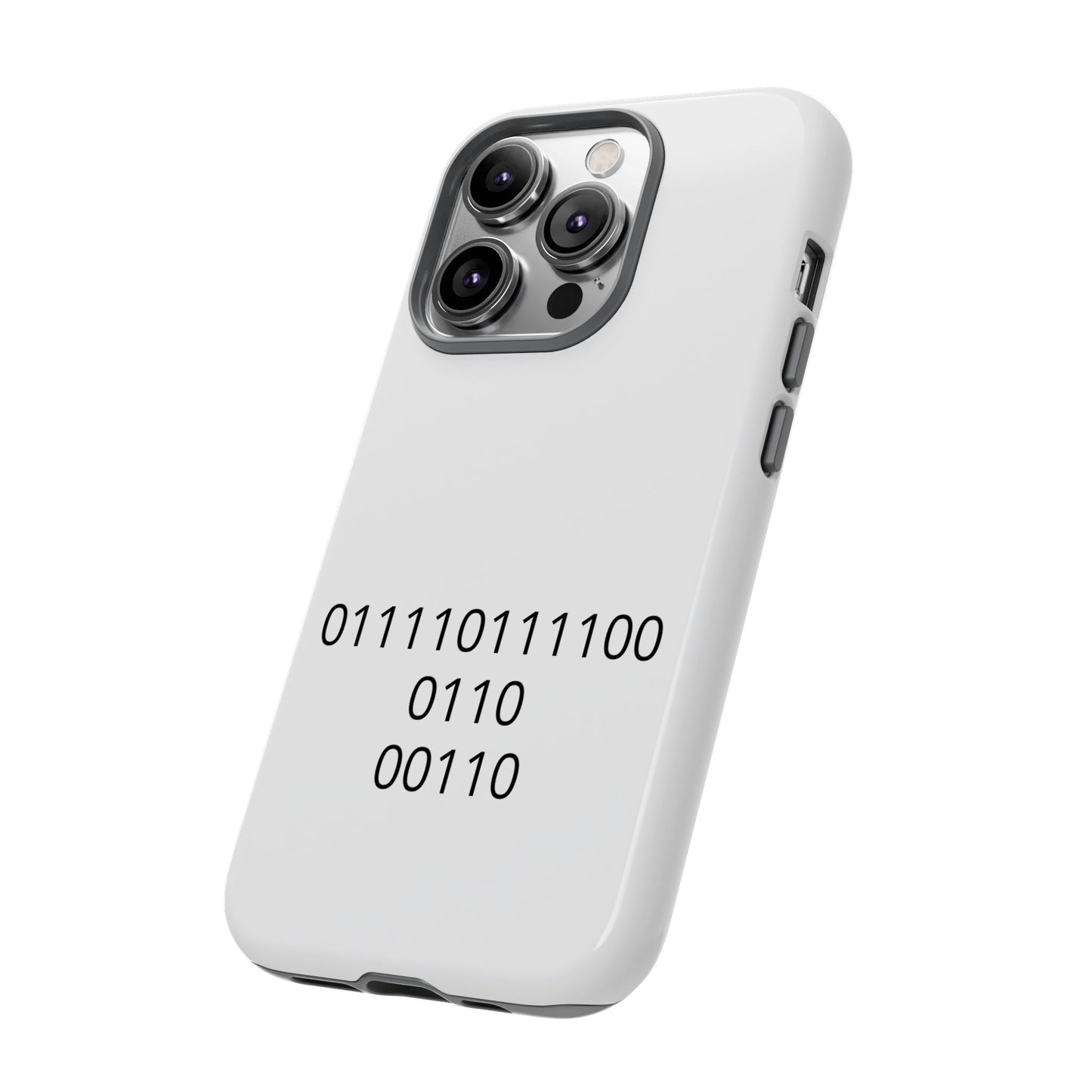 Binary Code Phone Case | Personalized Birthday Gift for Tech Lovers