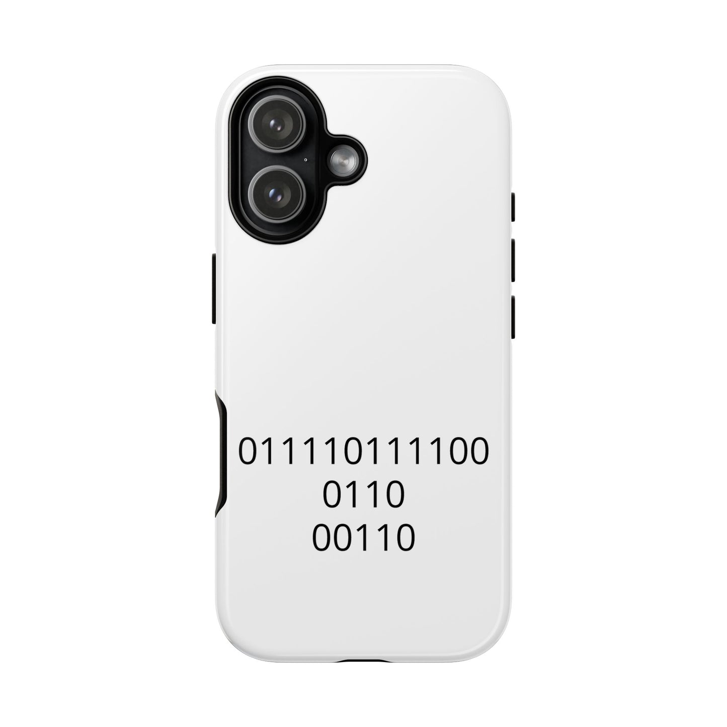 Binary Code Phone Case | Personalized Birthday Gift for Tech Lovers