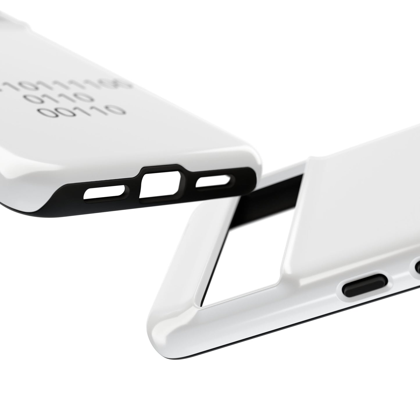 Binary Code Phone Case | Personalized Birthday Gift for Tech Lovers