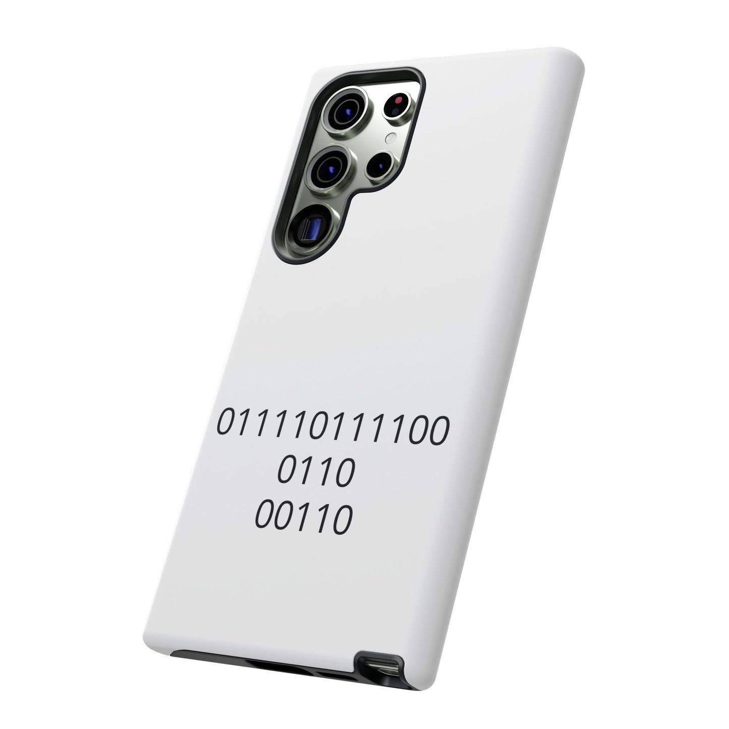 Binary Code Phone Case | Personalized Birthday Gift for Tech Lovers