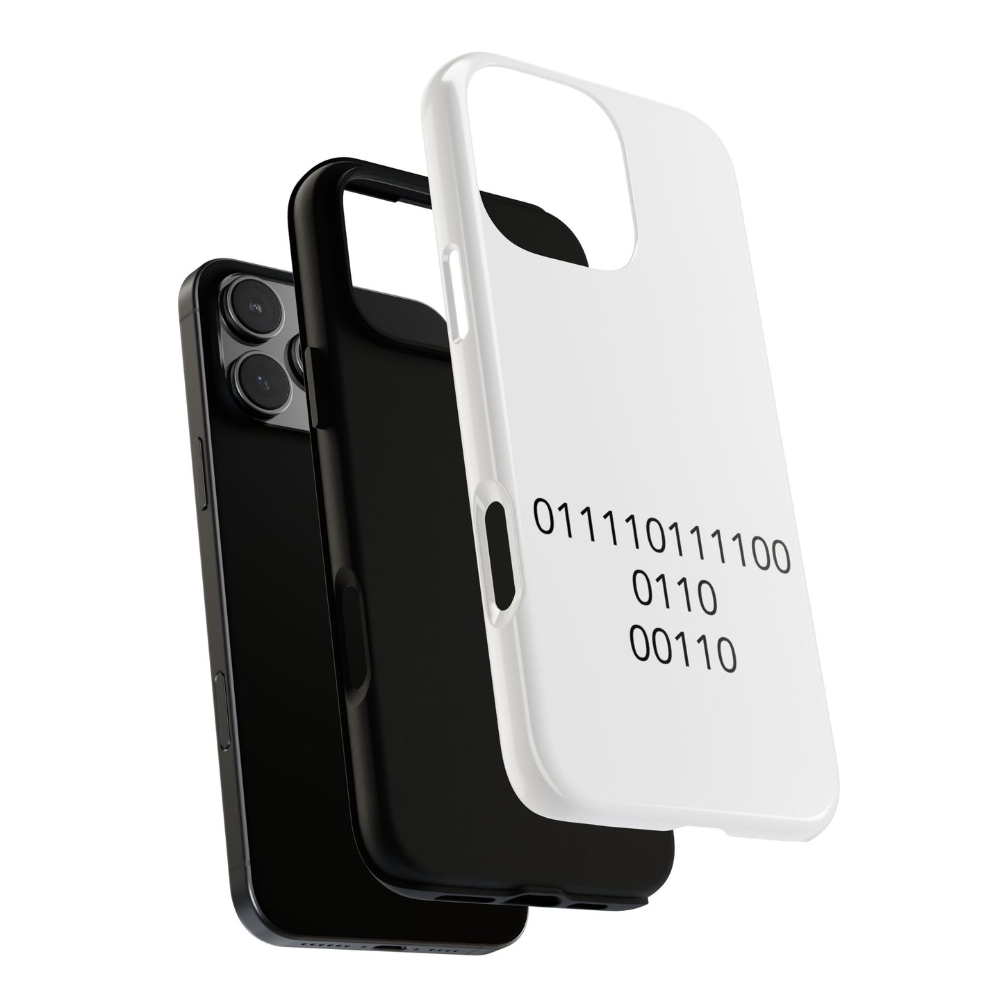 Binary Code Phone Case | Personalized Birthday Gift for Tech Lovers