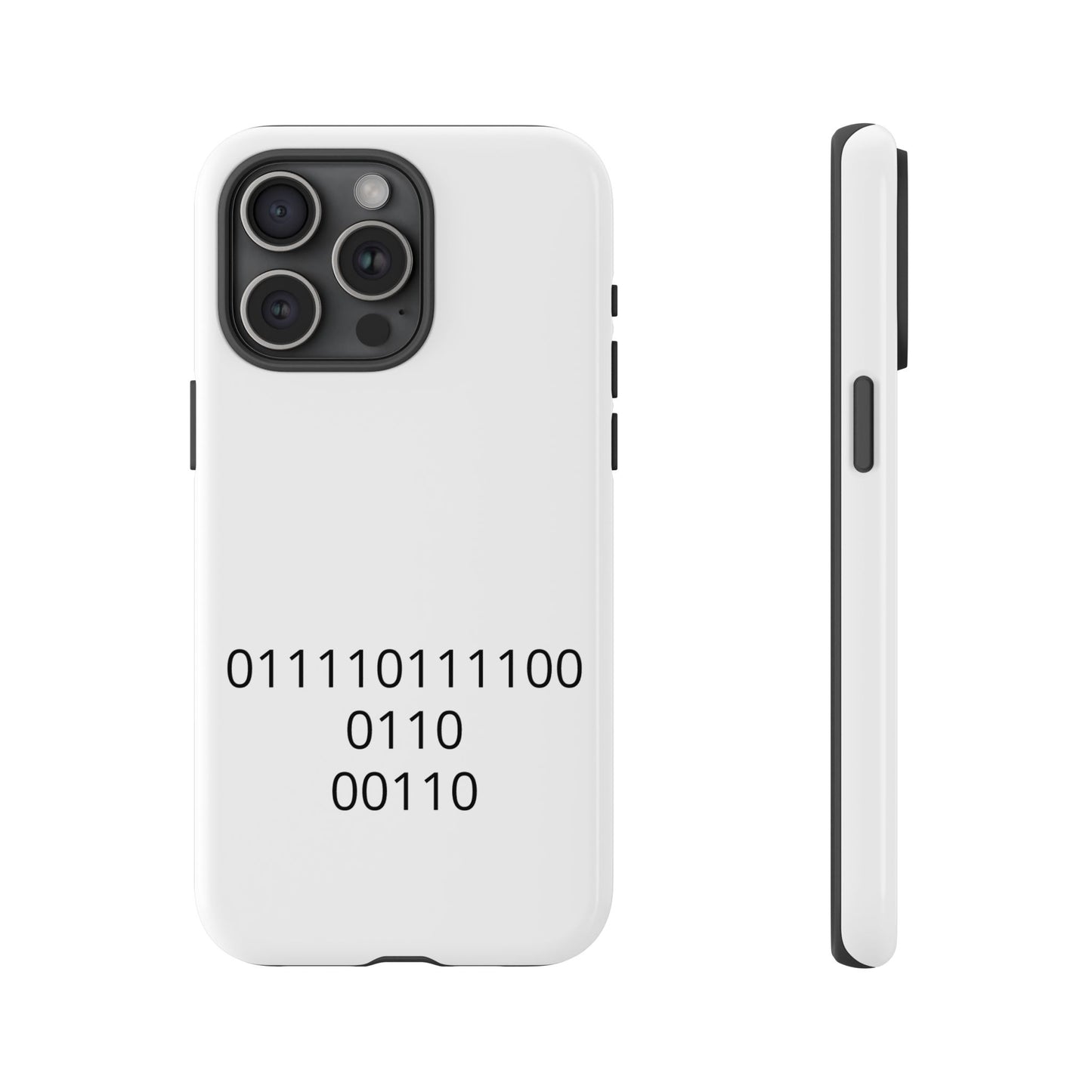 Binary Code Phone Case | Personalized Birthday Gift for Tech Lovers