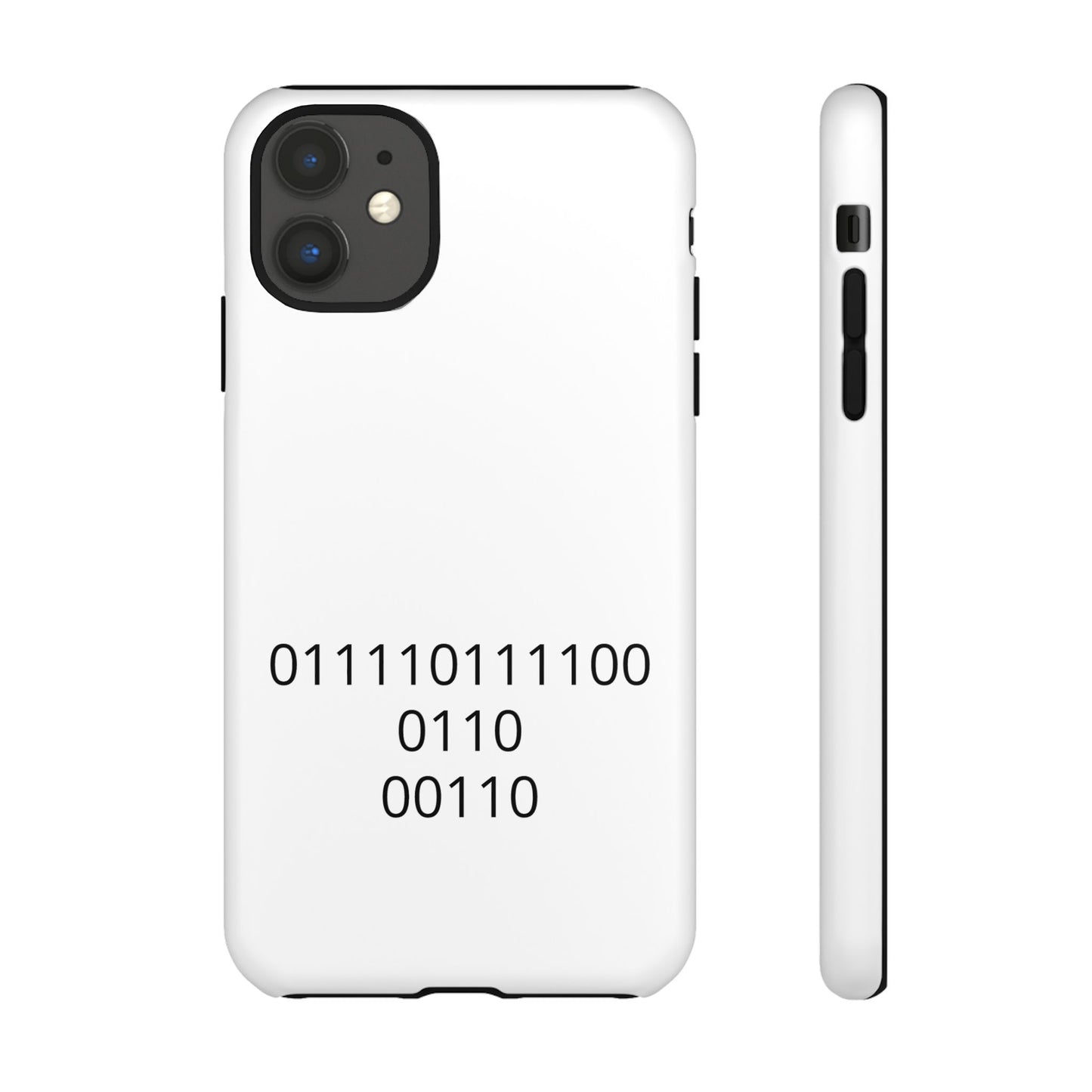 Binary Code Phone Case | Personalized Birthday Gift for Tech Lovers