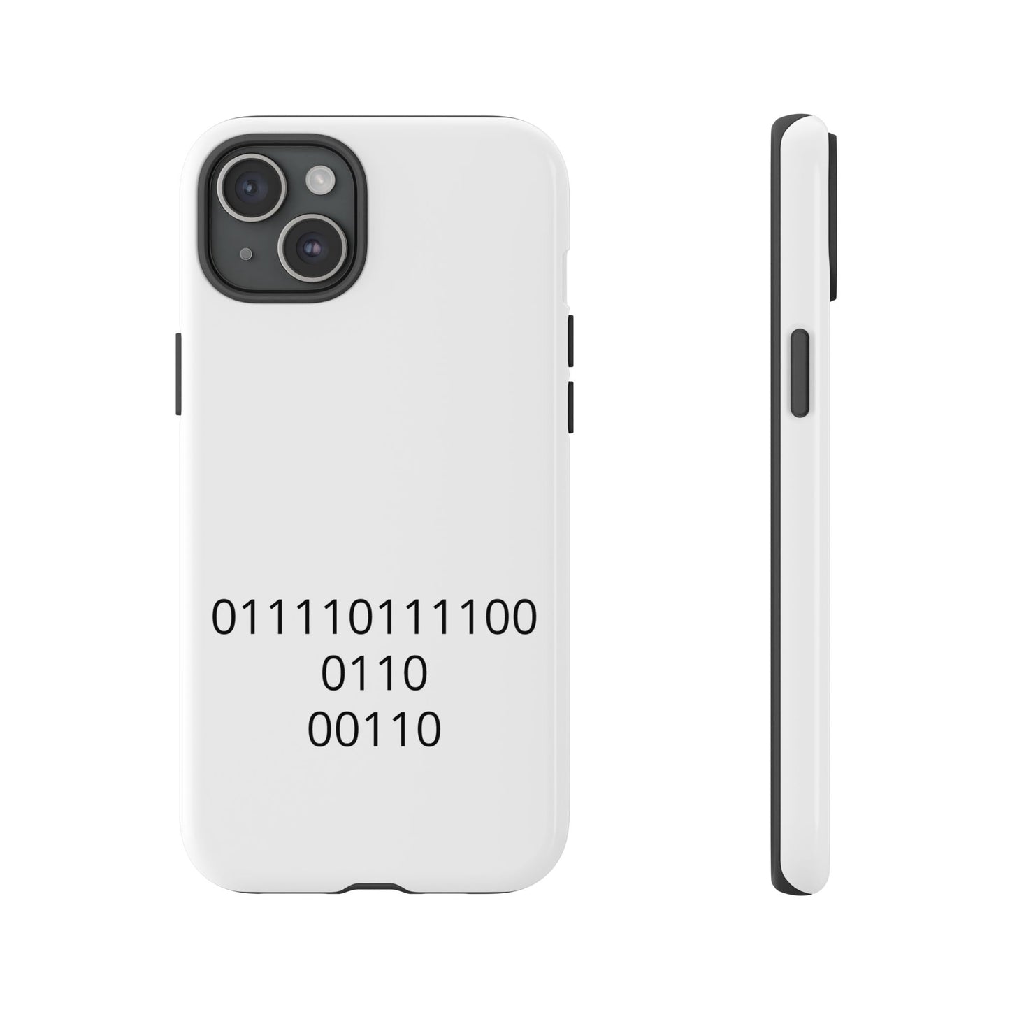 Binary Code Phone Case | Personalized Birthday Gift for Tech Lovers