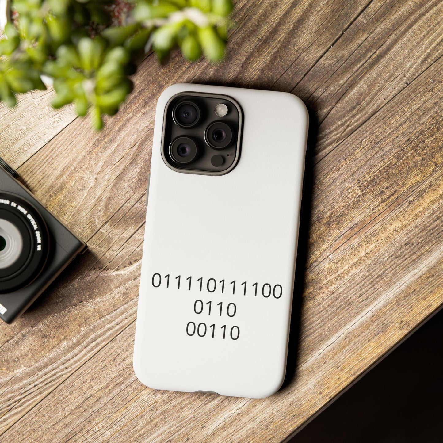 Binary Code Phone Case | Personalized Birthday Gift for Tech Lovers