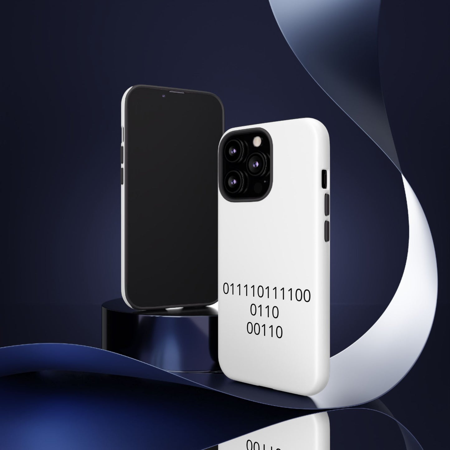 Binary Code Phone Case | Personalized Birthday Gift for Tech Lovers